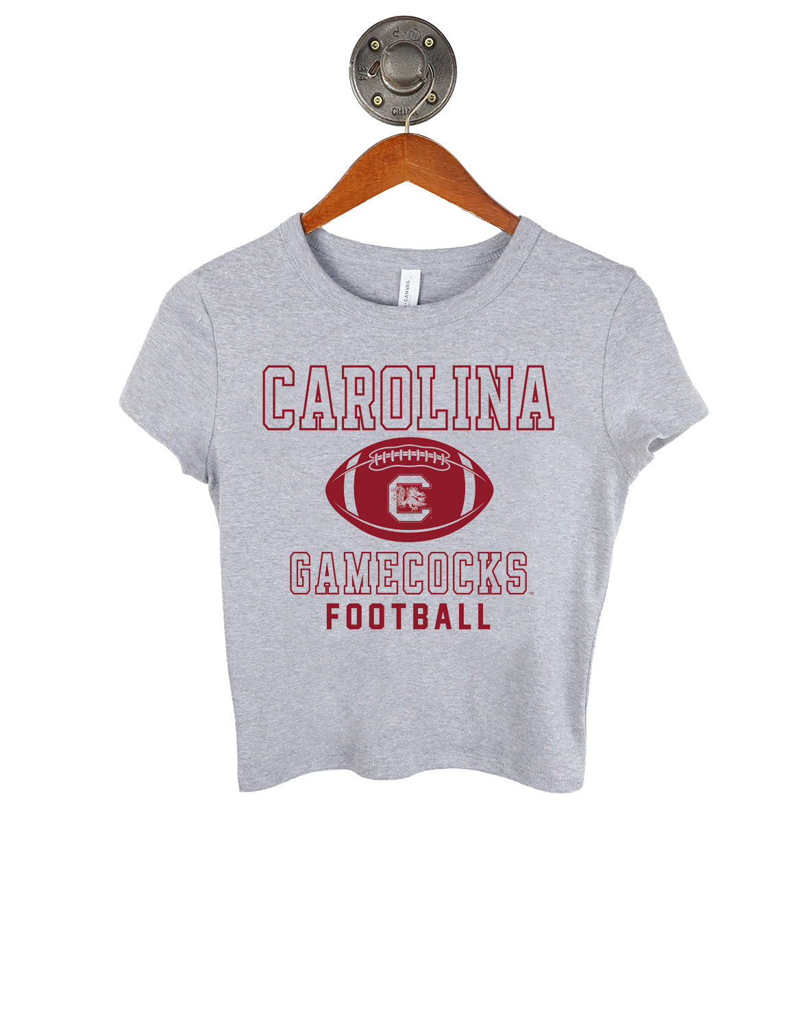 USC Football Easy Does It Micro Rib Baby Tee