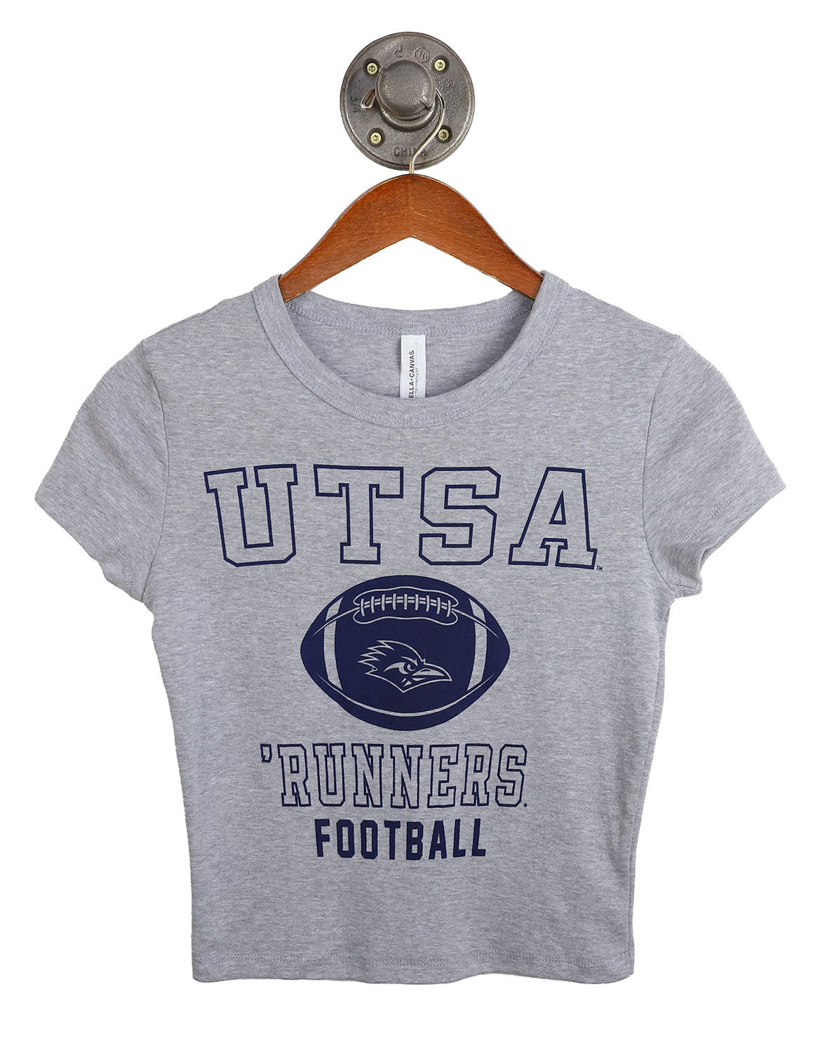 UTSA FB Easy Does It Micro Rib Baby Tee