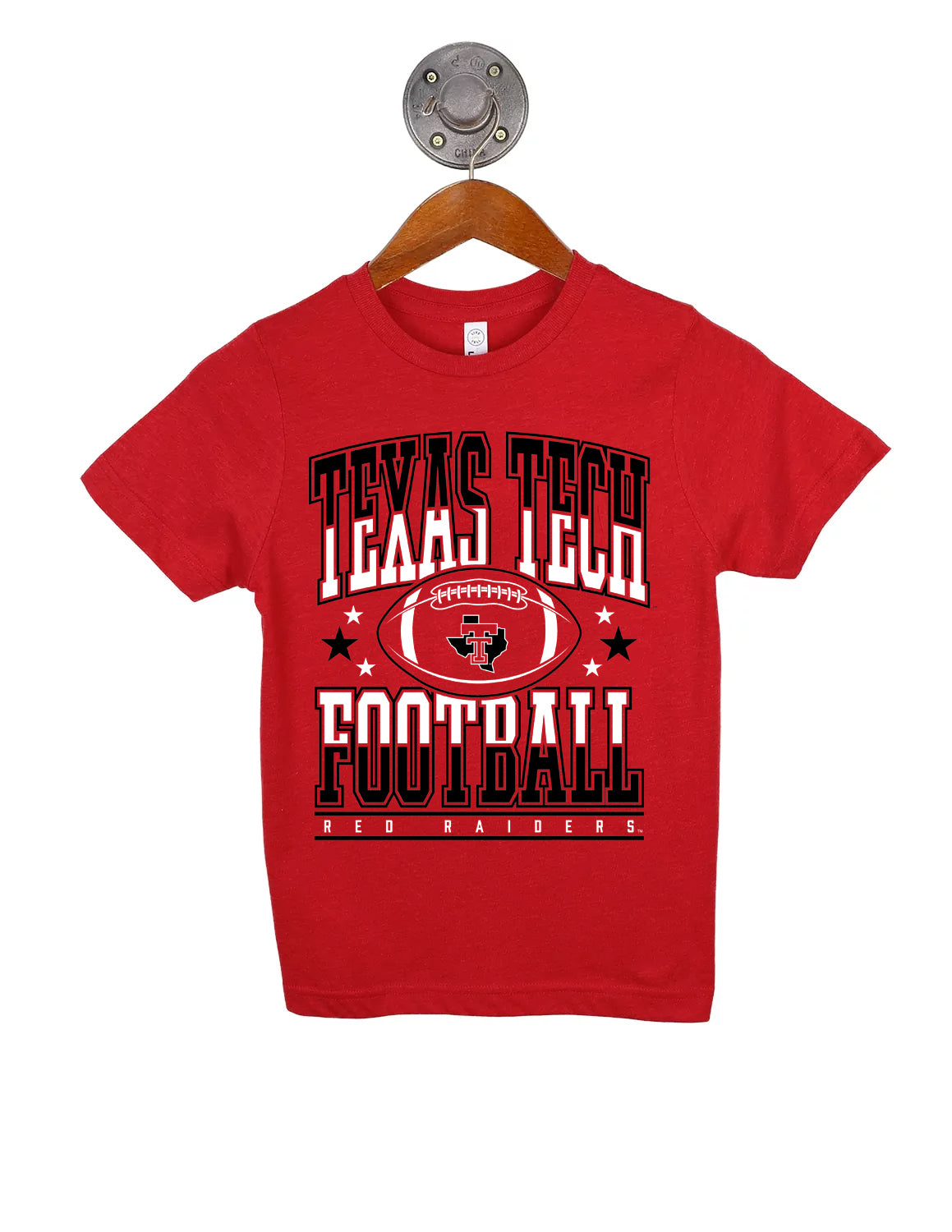 TTU Youth Football Stack it Up Short Sleeve