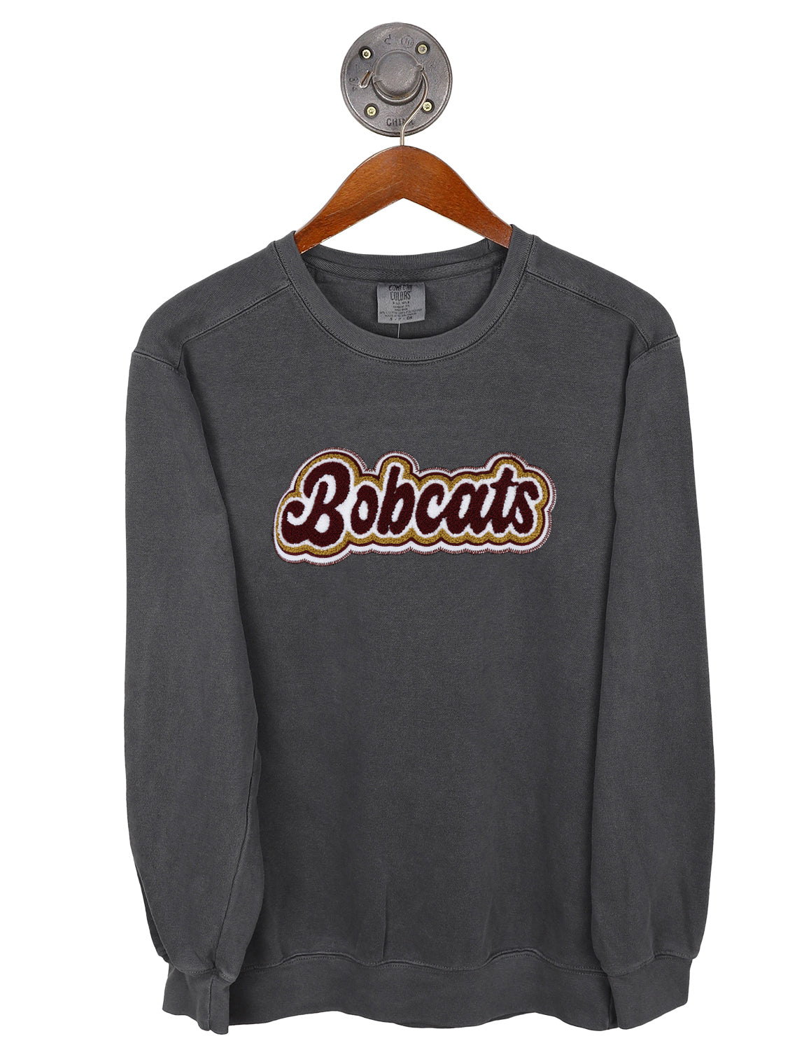 TXST Chenille Bouncy Script Crewneck