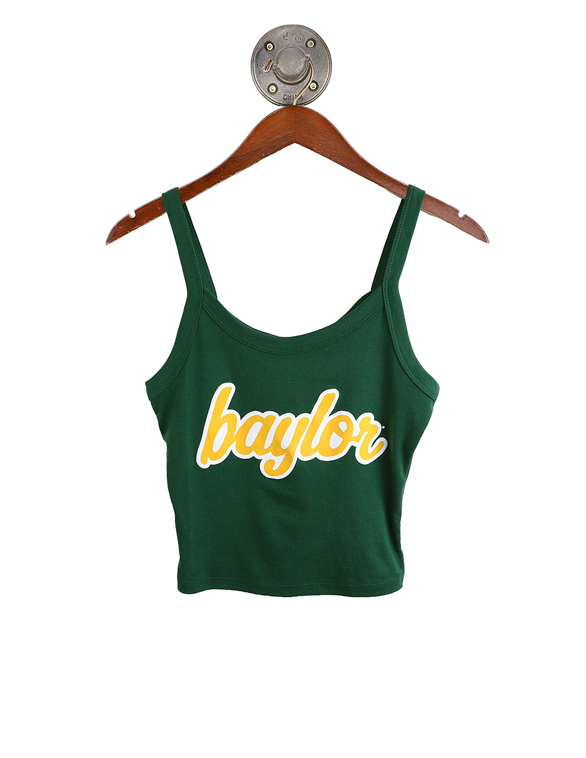 BU Editorial Script Ribbed Tank