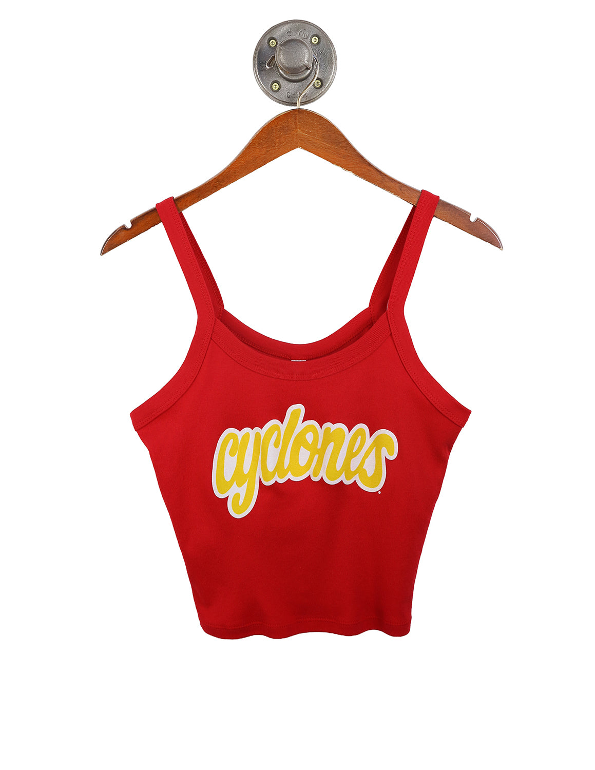 ISU Editorial Script Ribbed Tank