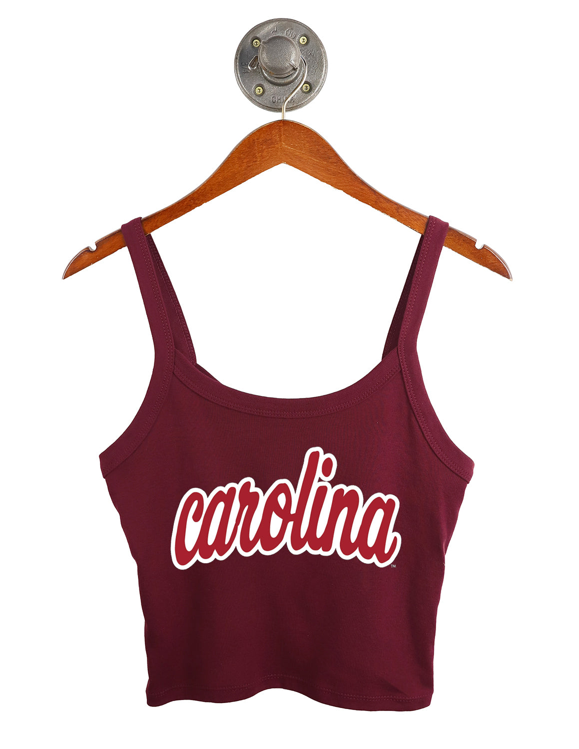 USC Editorial Script Ribbed Tank