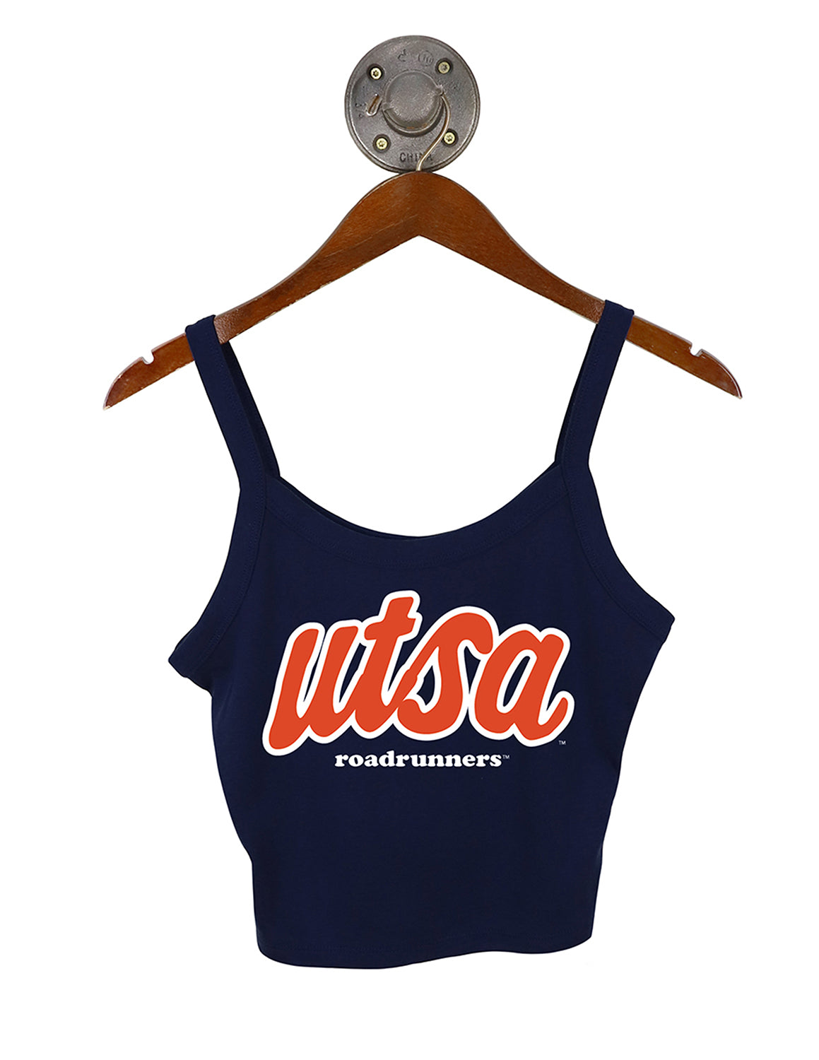UTSA Editorial Script Ribbed Tank