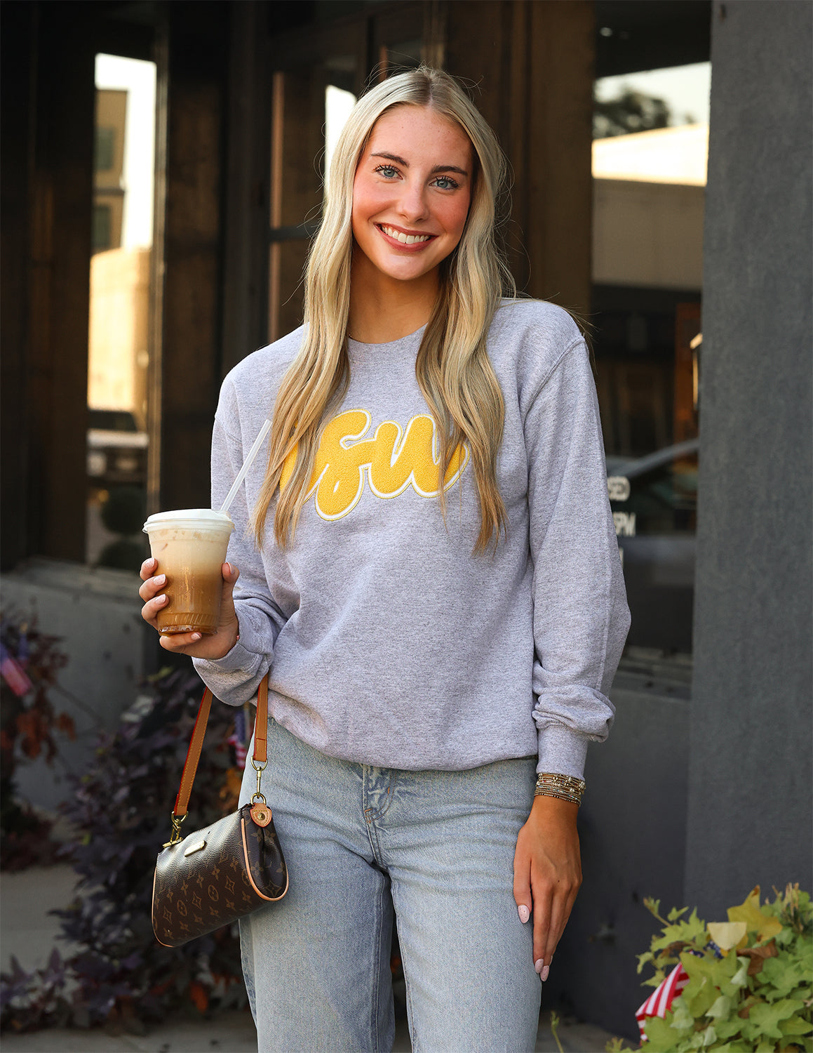 ISU Chenille Bubbly Crewneck