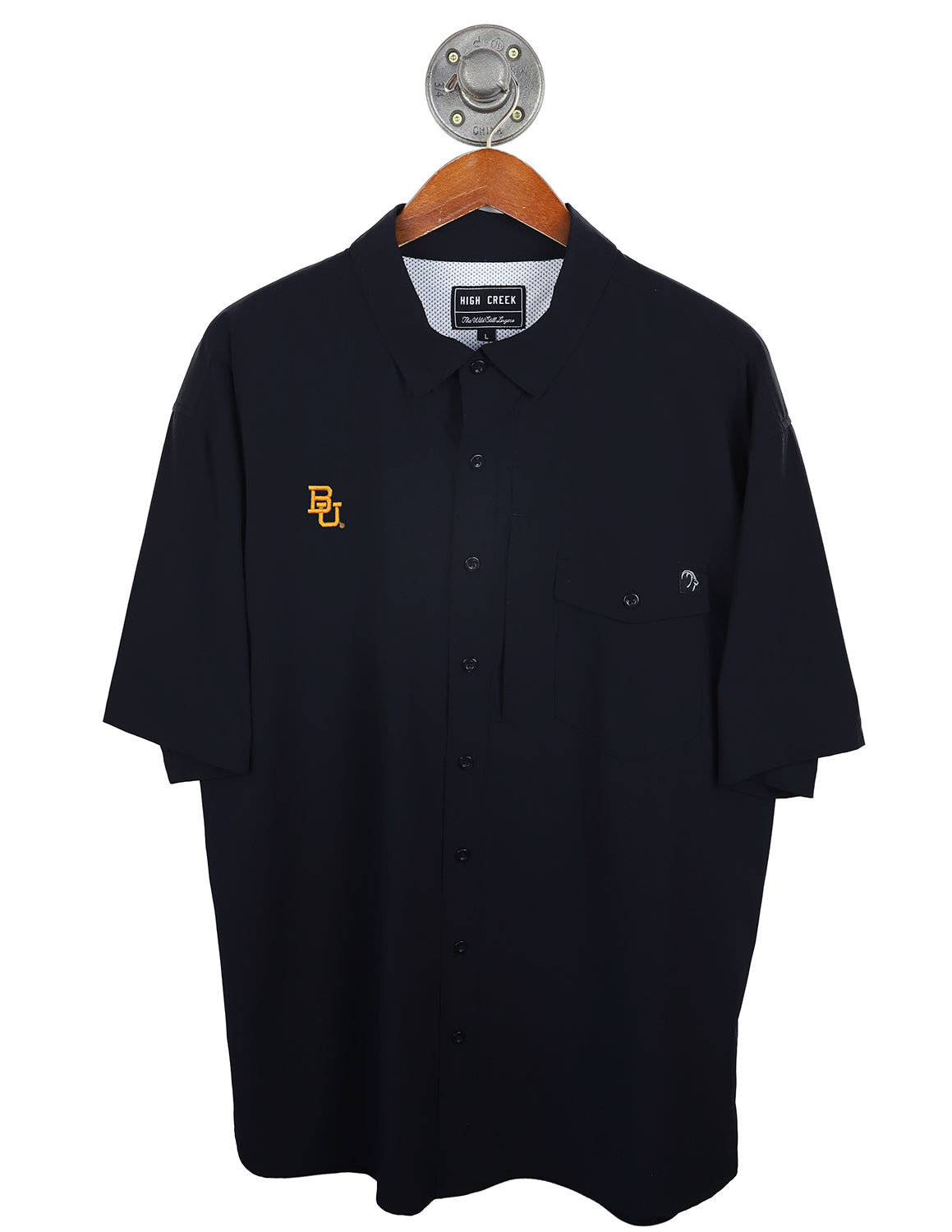 BU G Interlocking Gold Fishing Shirt