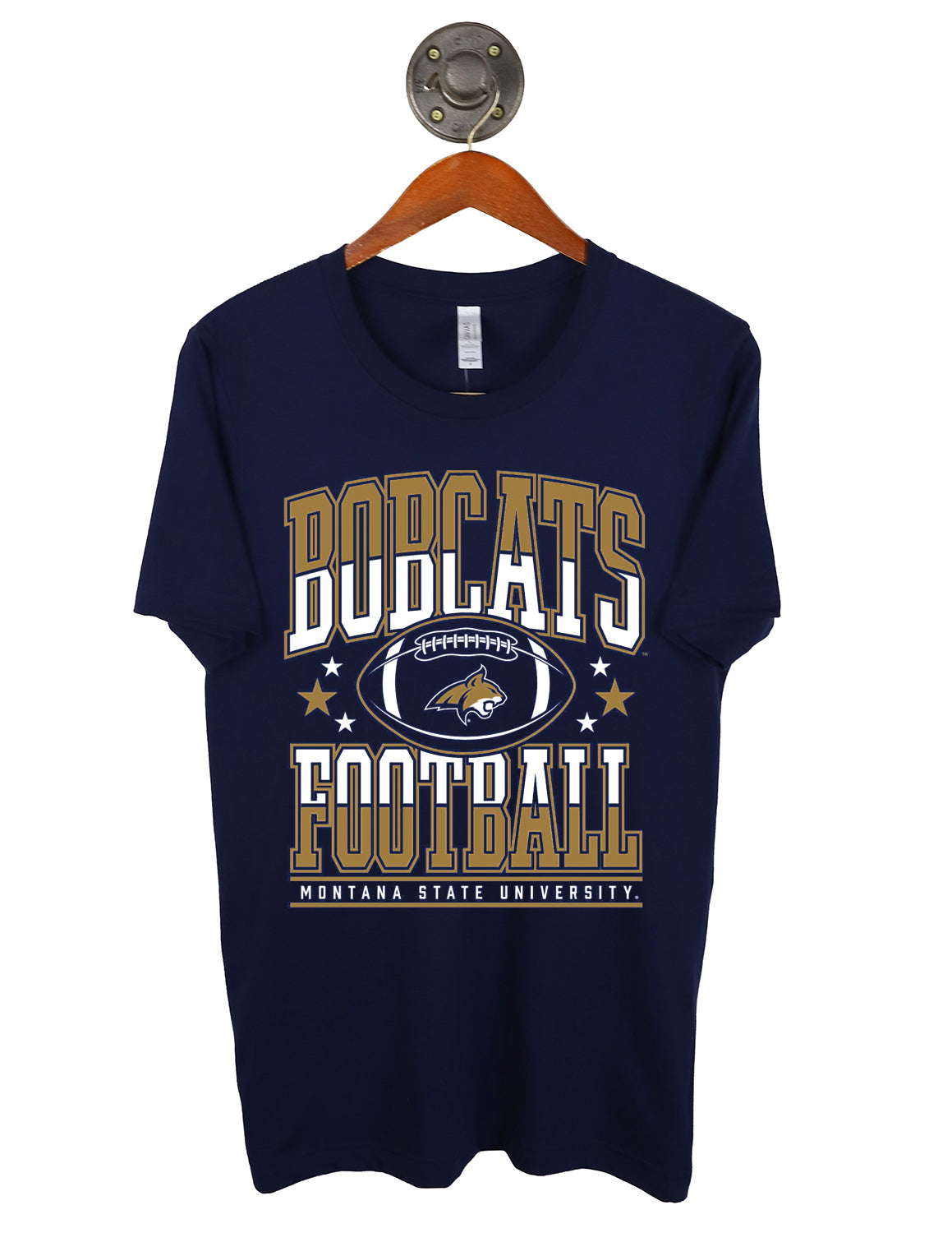 MSU Football Stack It Up Short Sleeve