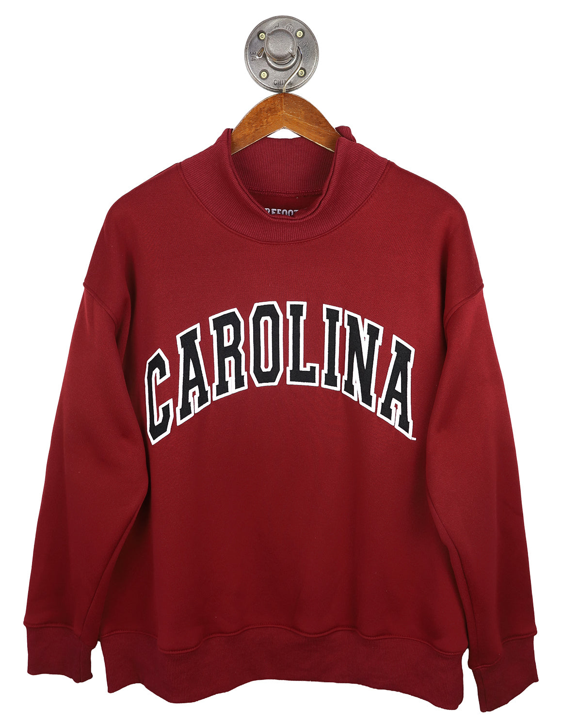 USC Puff Outline Arch Mockneck Sweatshirt