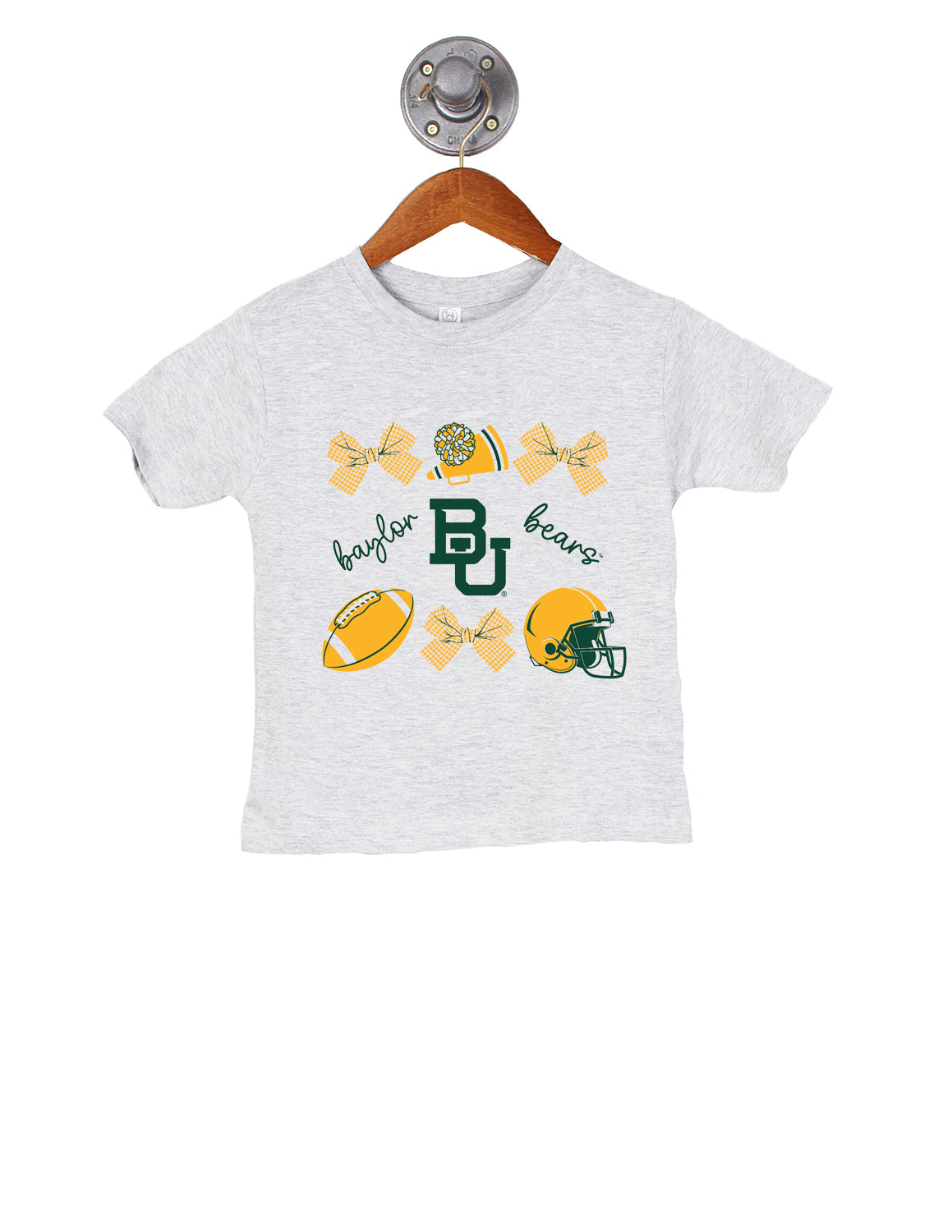 BU Toddler Football Way to Bow Short Sleeve