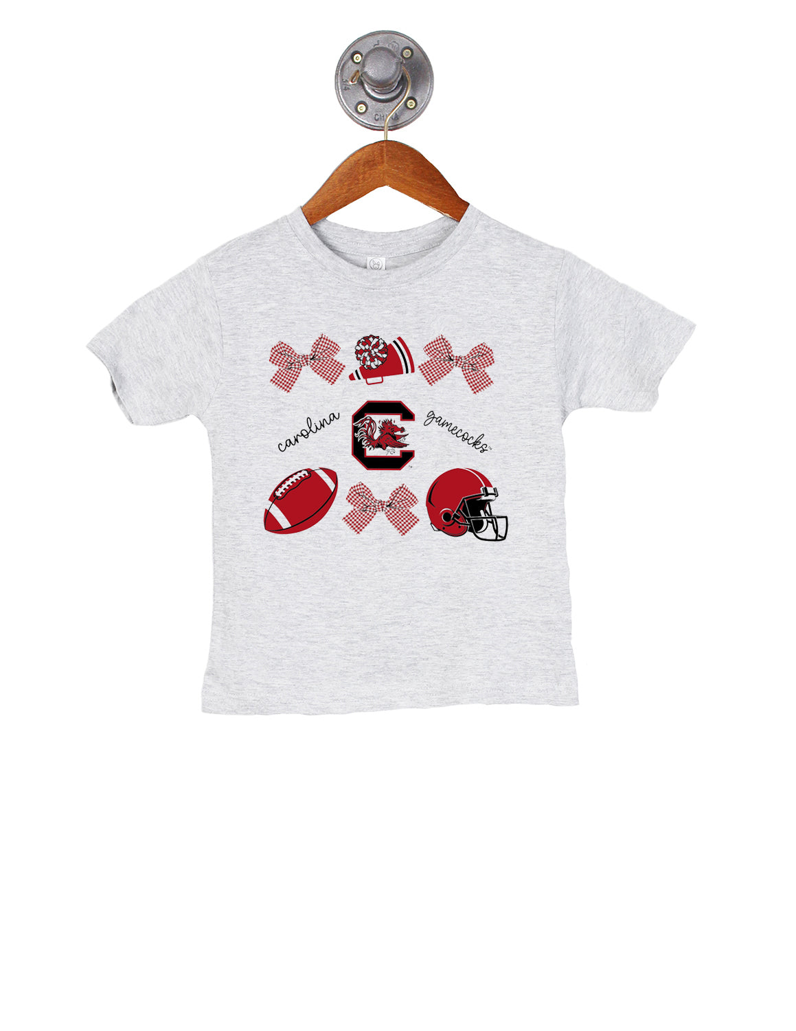 USC Toddler Football Way to Bow Short Sleeve