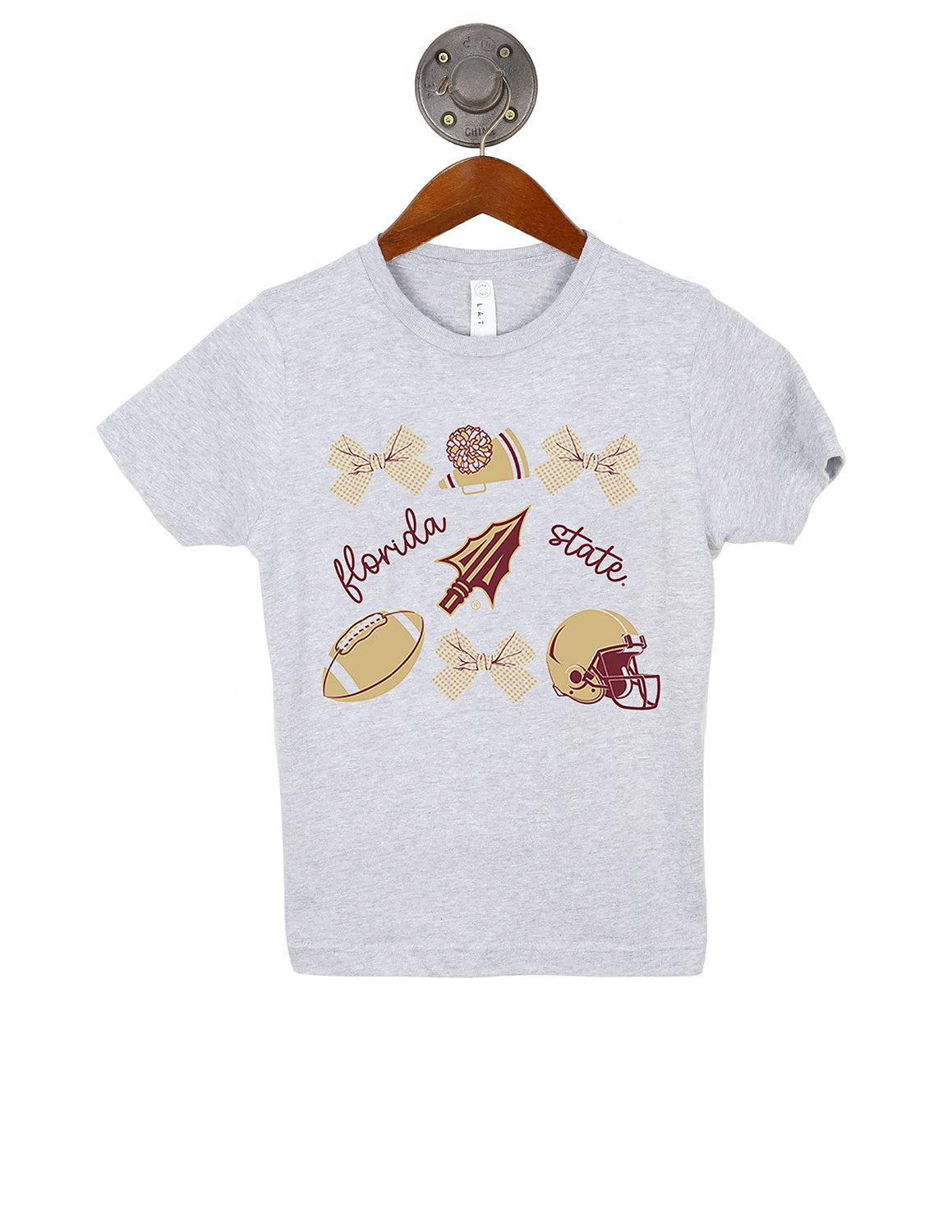 FSU Youth Football Way to Bow Short Sleeve