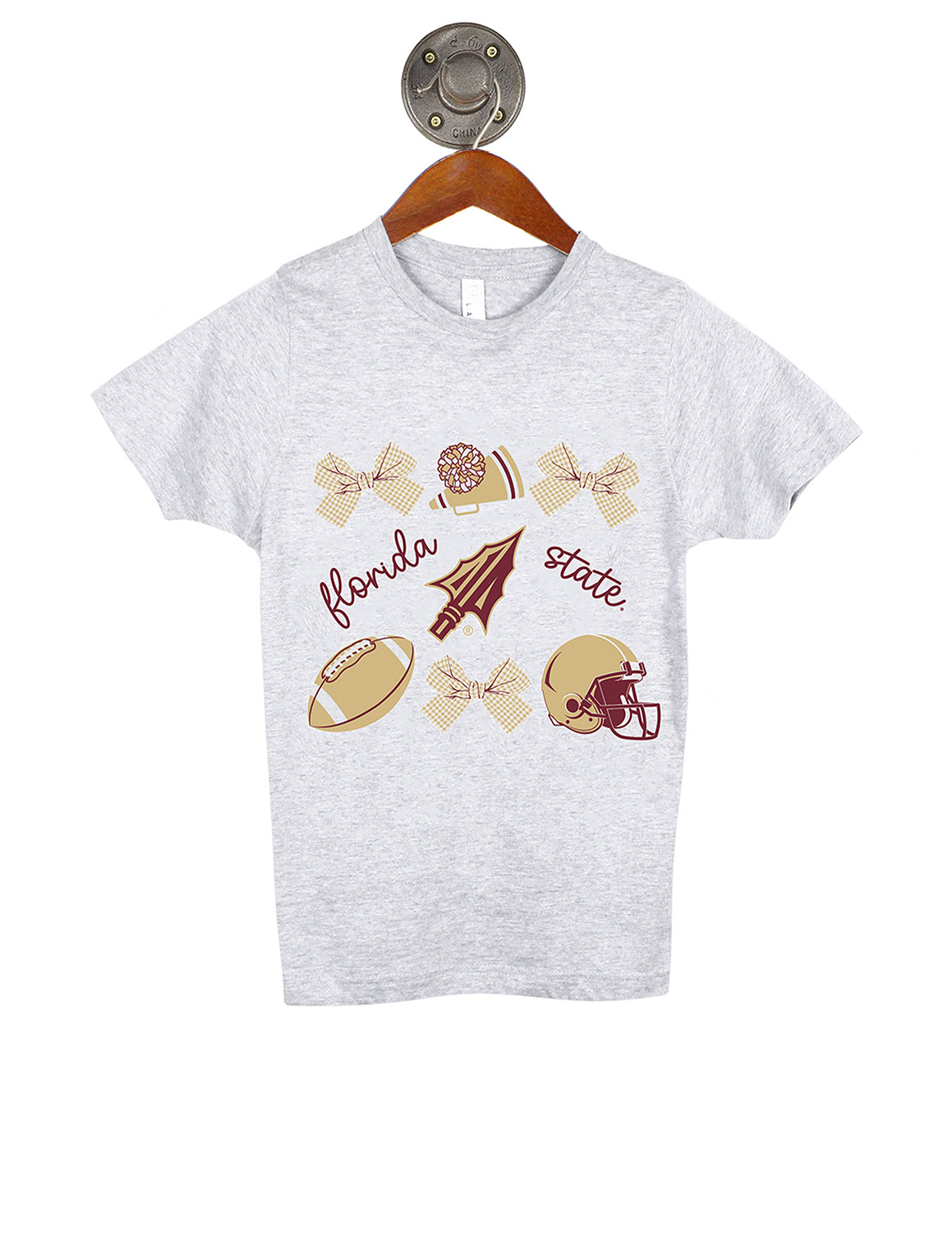 FSU Youth Football Way to Bow Short Sleeve