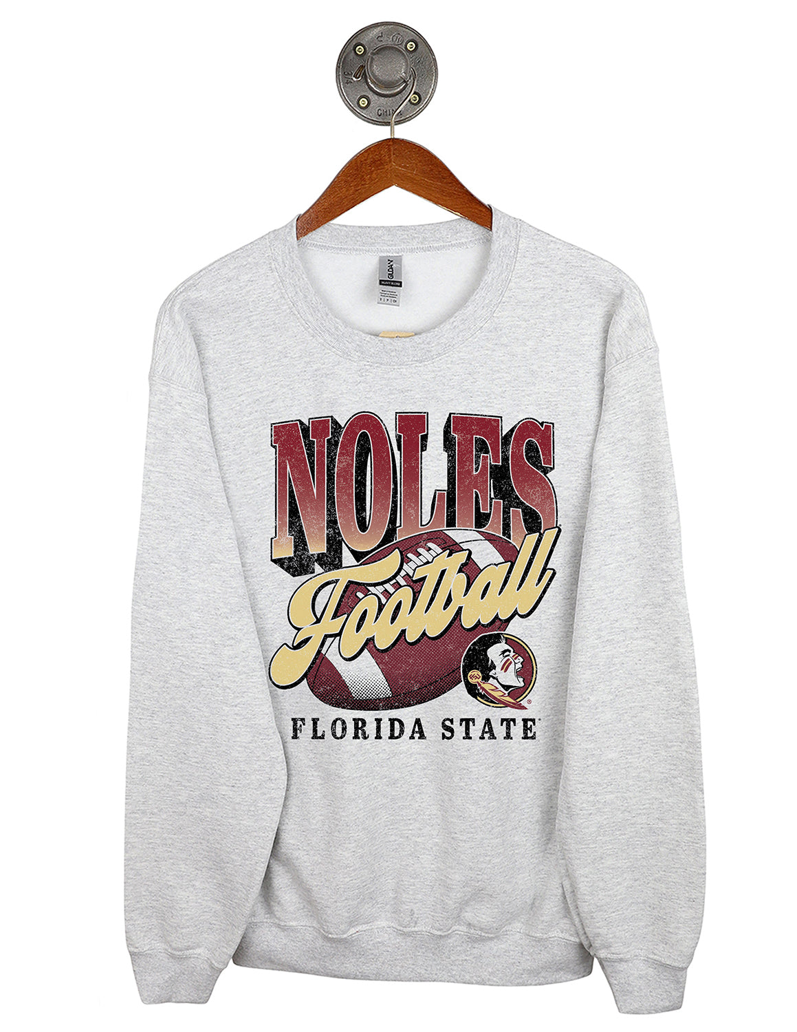 FSU Football On The Ball Crewneck