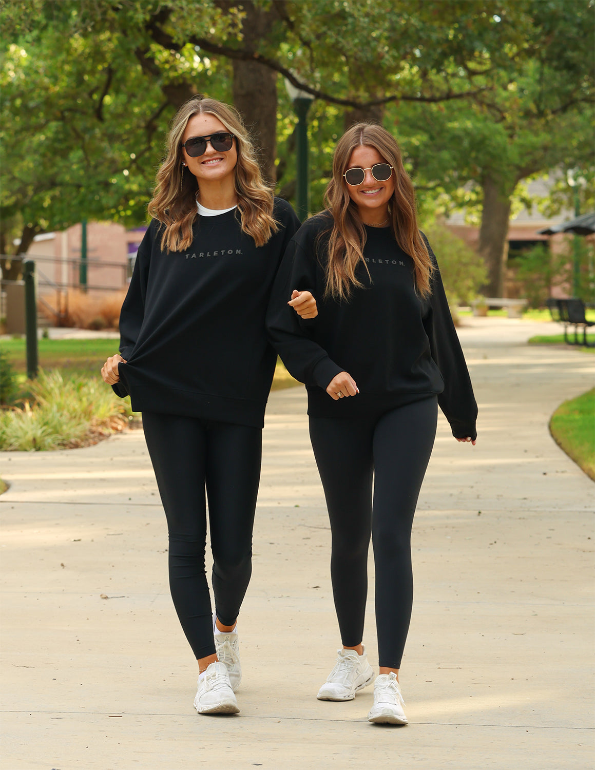 TSU Puff Super Tiny Simple Modal Crewneck
