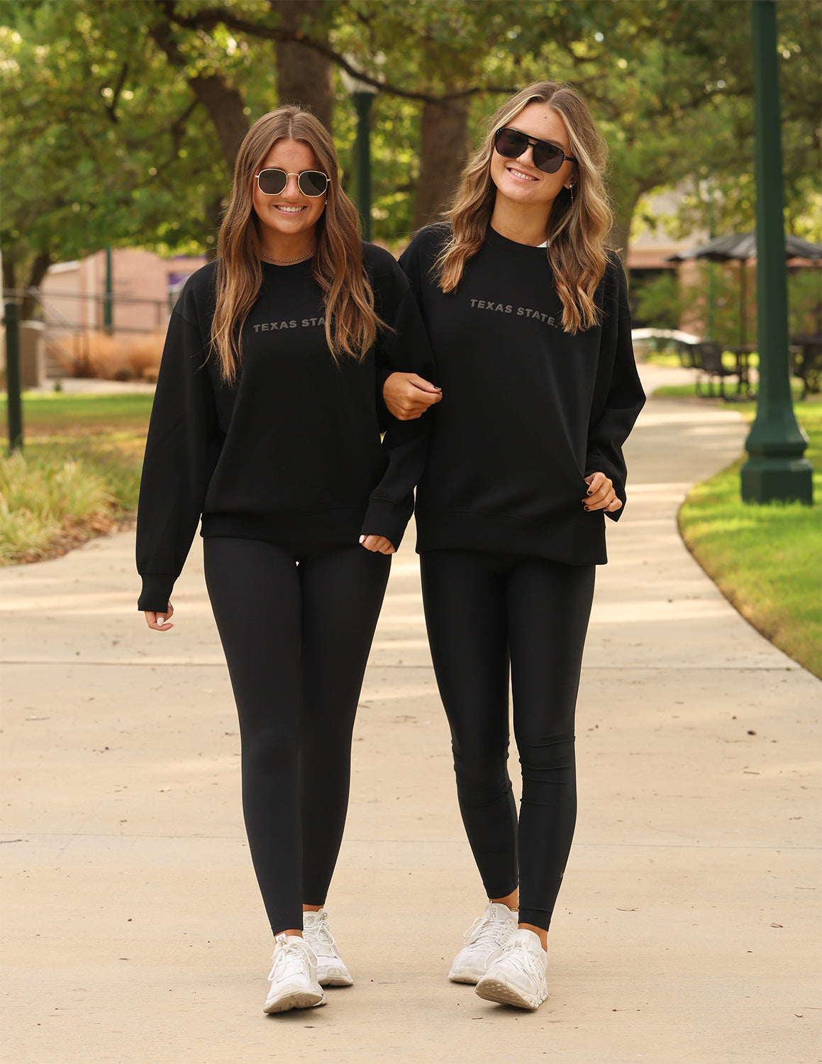TXST Puff Super Tiny Simple Modal Crewneck