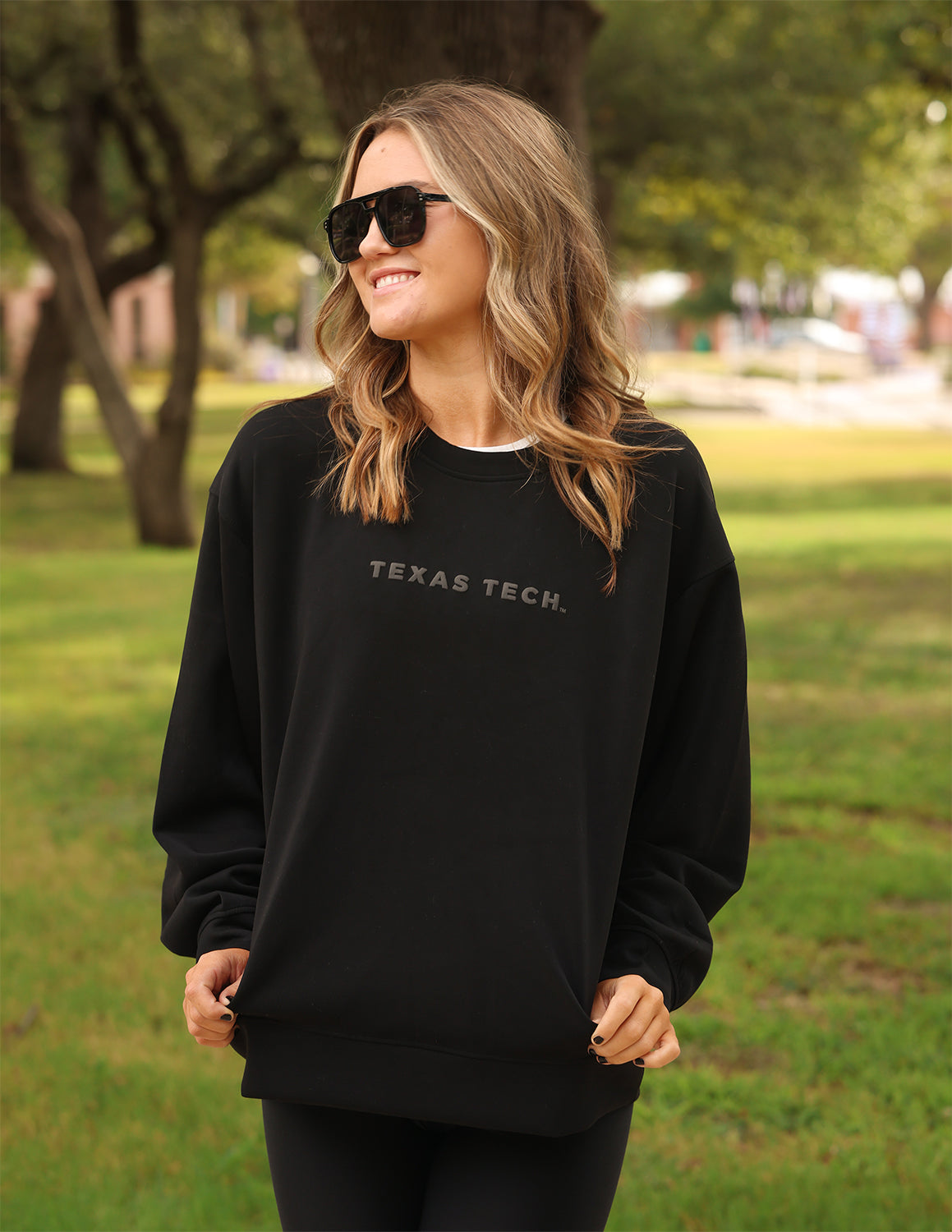 TTU Puff Super Tiny Simple Modal Crewneck