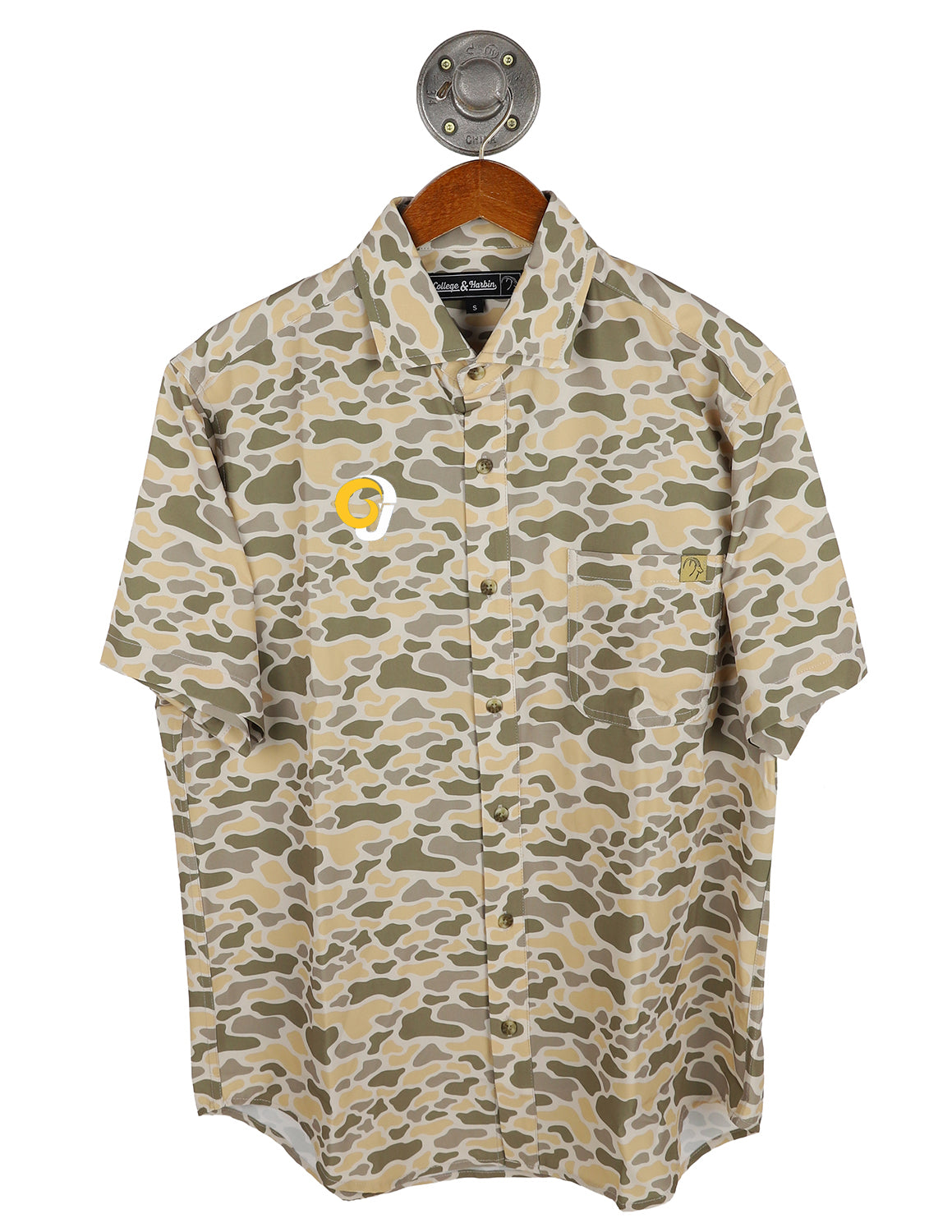 ASU G Ram Burk Button Up