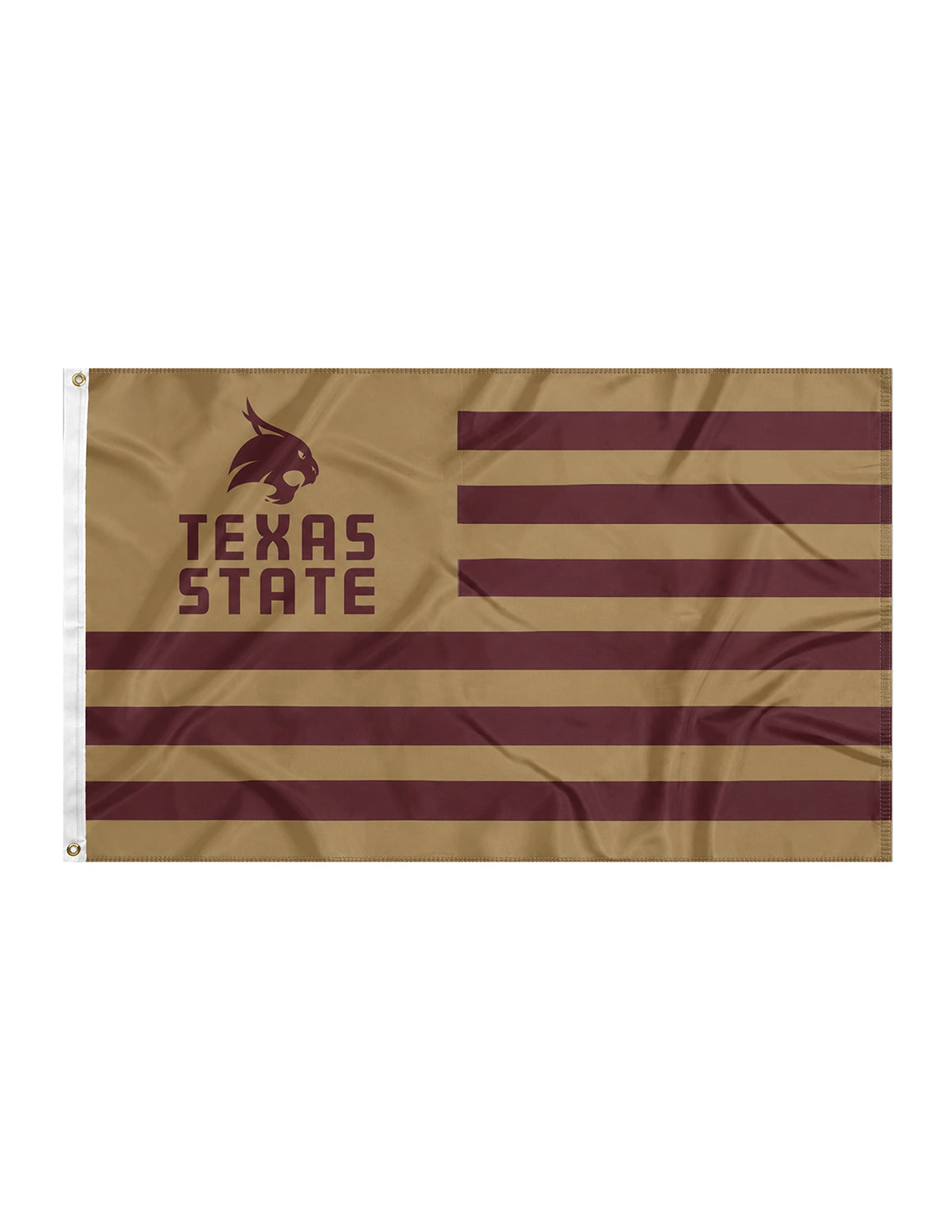 TXST Stripe Design Flag