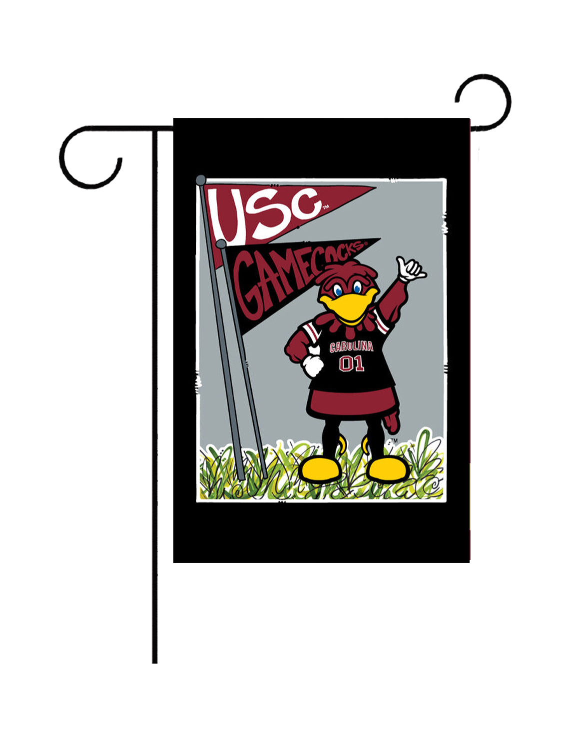 USC Mascot Garden Banner
