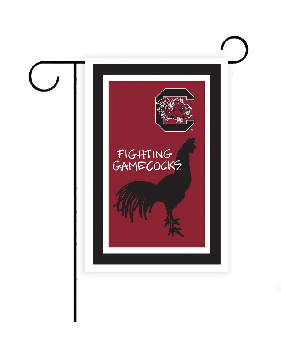 USC Fighting Gamecocks Garden Banner