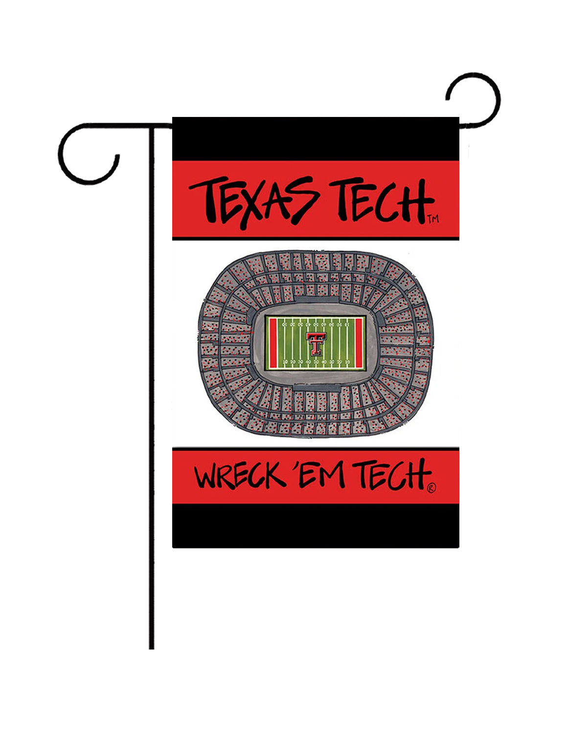 TTU Stadium Garden Banner