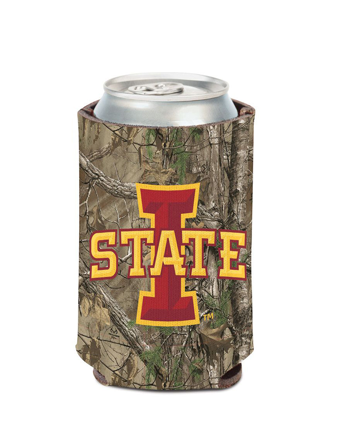 ISU Camo Can Cooler