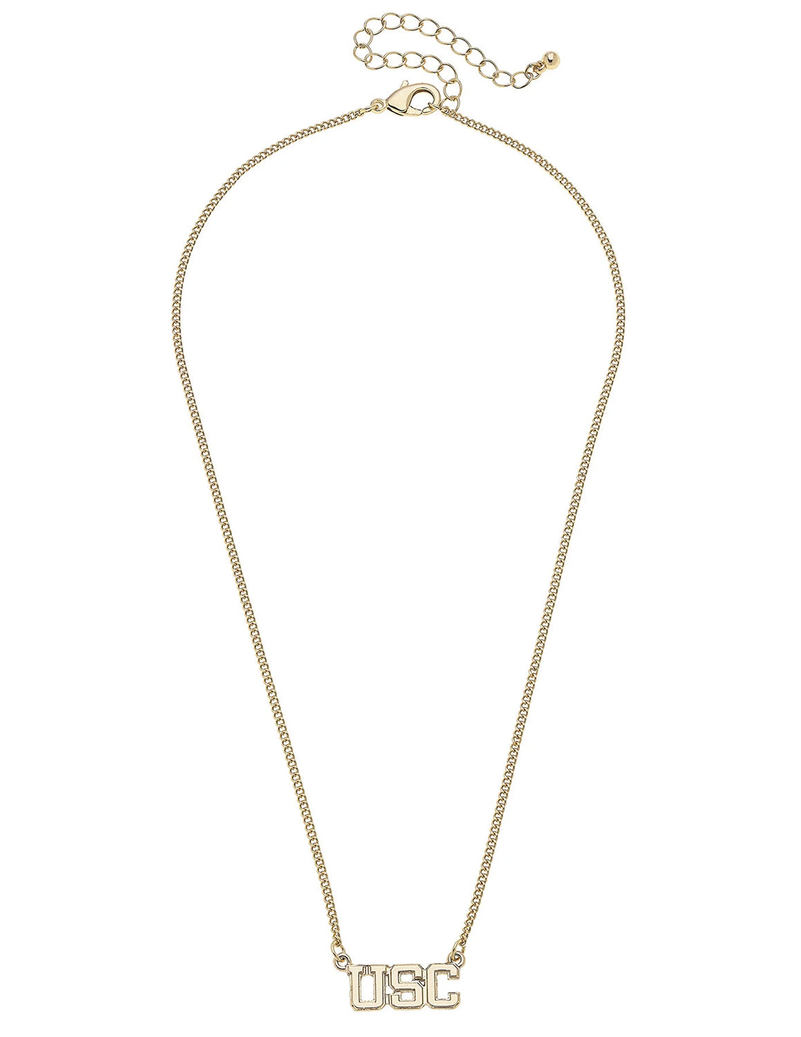 USC Varsity Outline Necklace