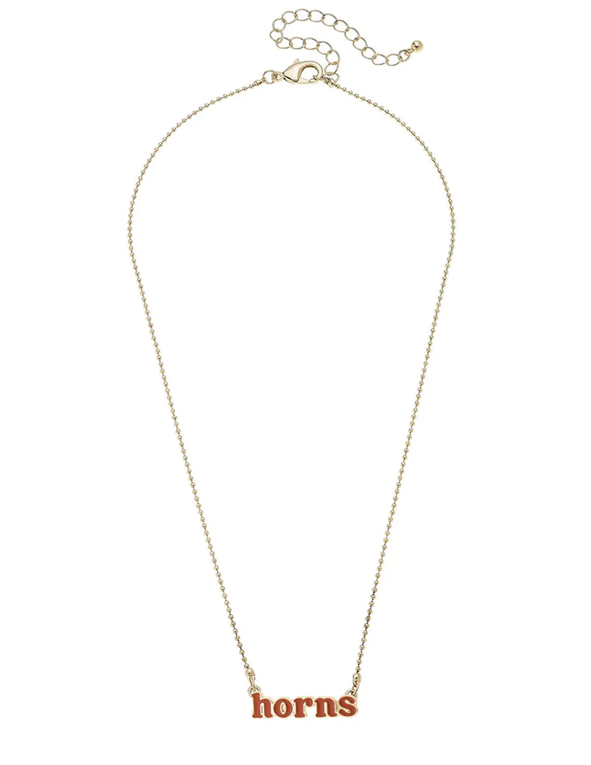 UT Slogan Necklace