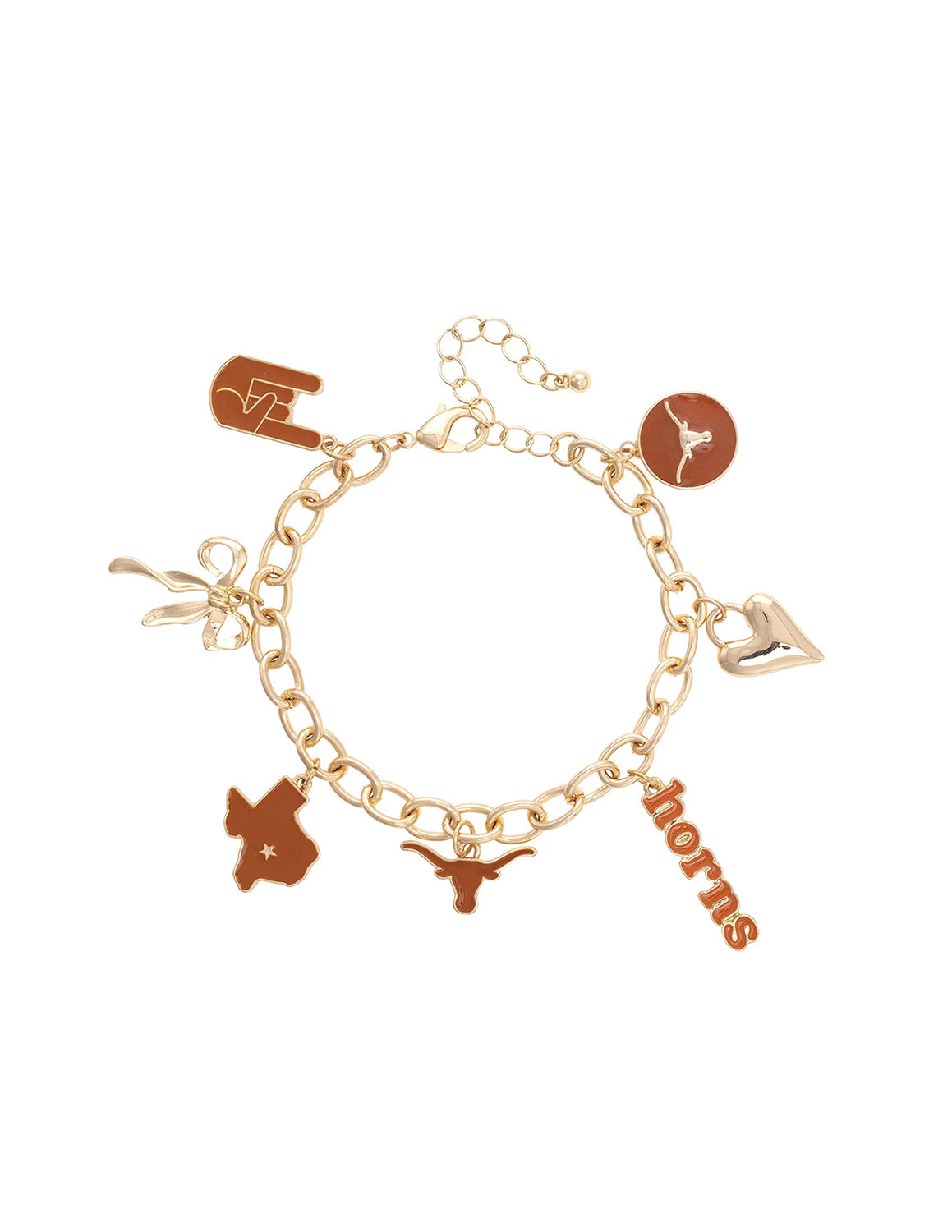 UT Icons Charm Bracelet