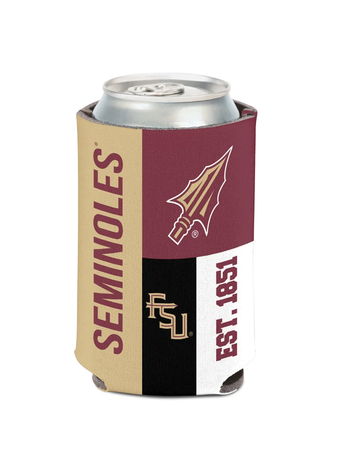 FSU Colorblock Can Cooler