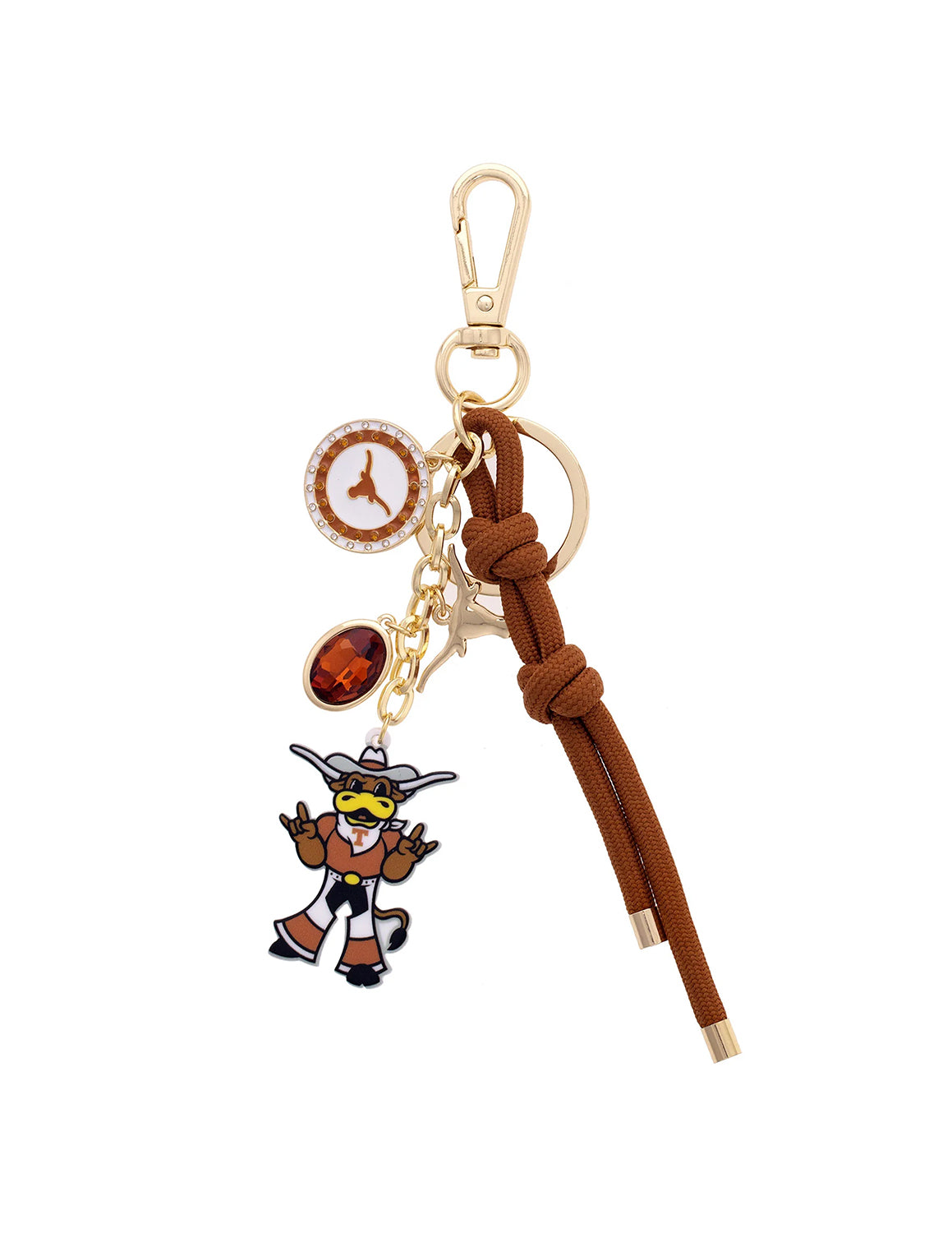 Texas Longhorns Cluster Bag Charm