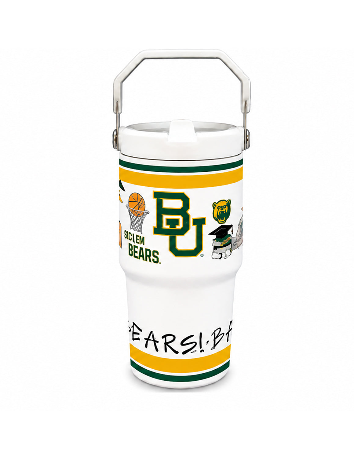 Baylor Flip Lid 20oz. Tumbler