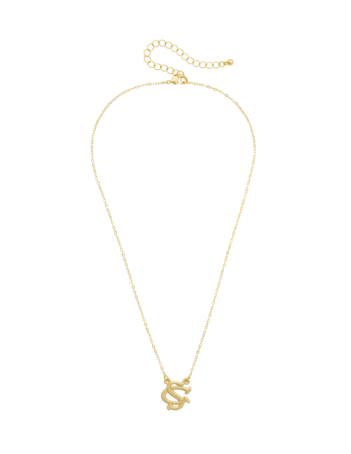 USC Gamecocks Stamped Logo Necklace