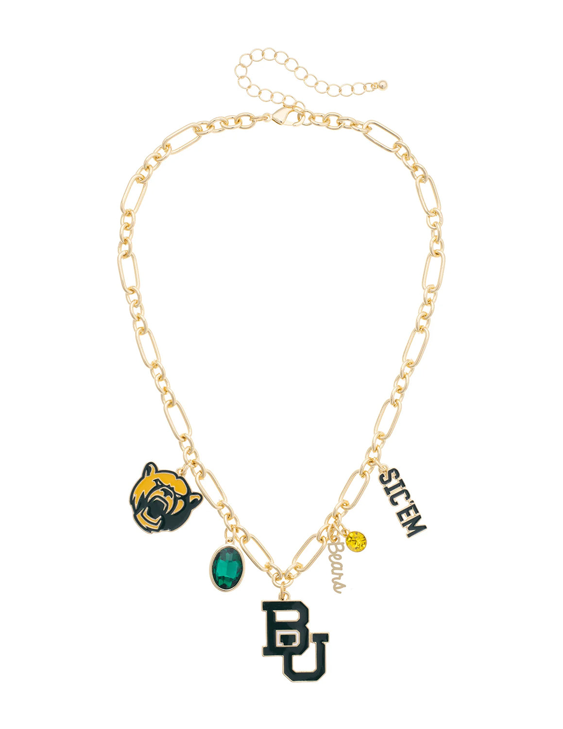 BU Game Day Charm Necklace