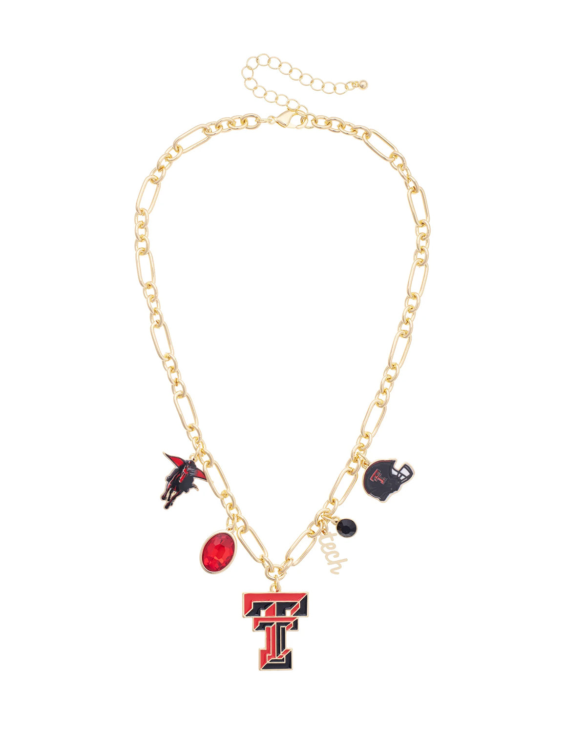 TTU Game Day Charm Necklace