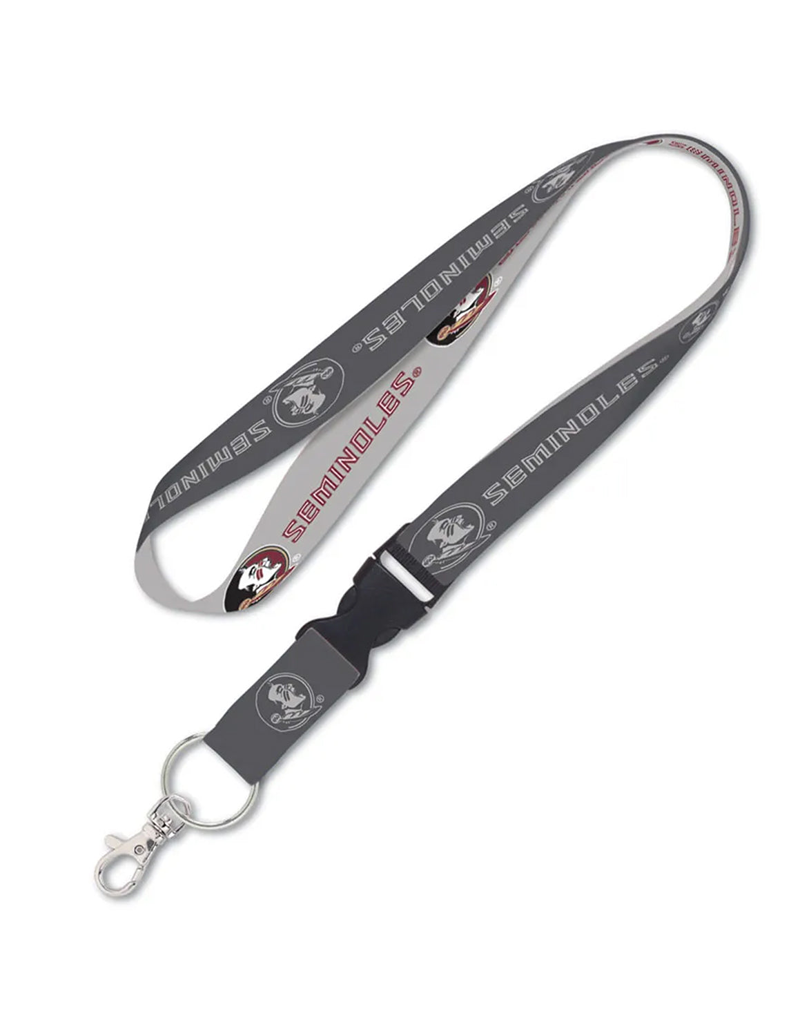 FSU Seminoles Detachable Buckle Lanyard