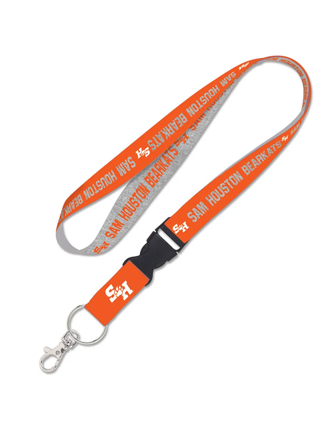 SHSU Heathered Detachable Buckle Lanyard