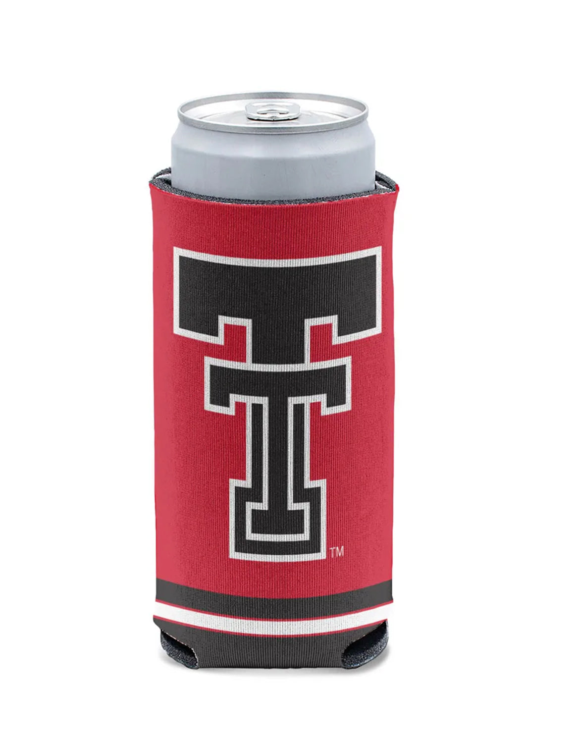 TTU Red Raiders Slim Can Cooler