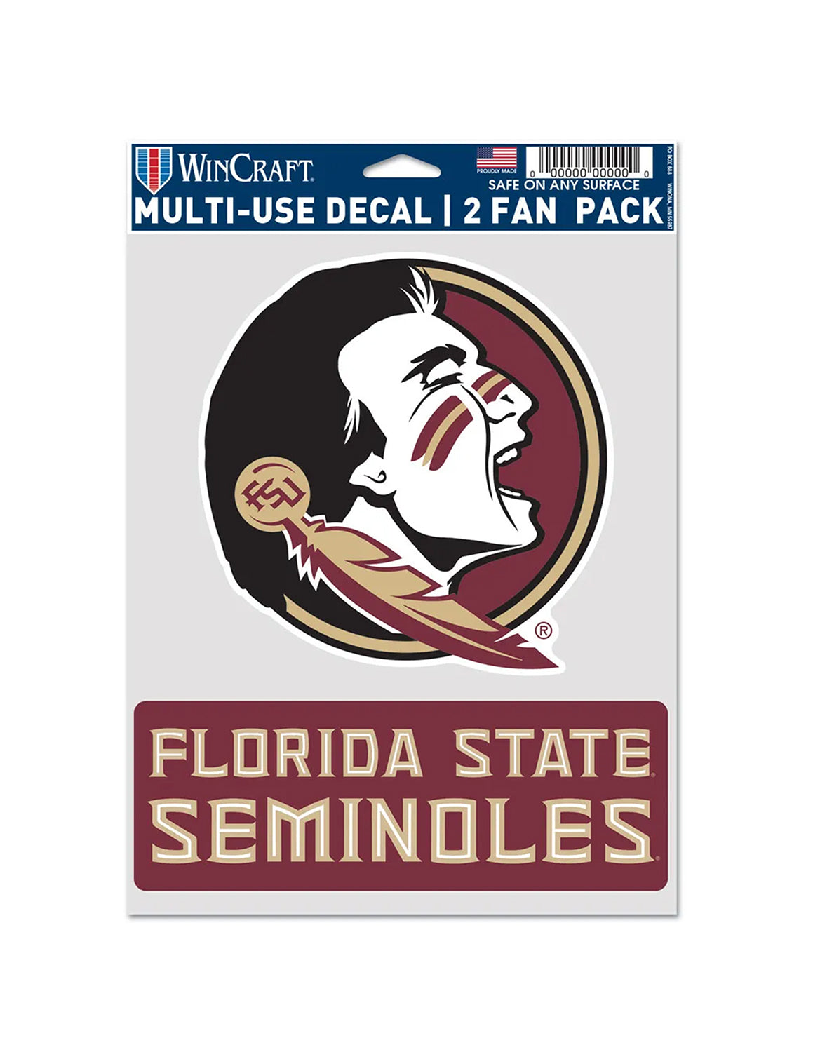 FSU Seminoles Multi Use Decals