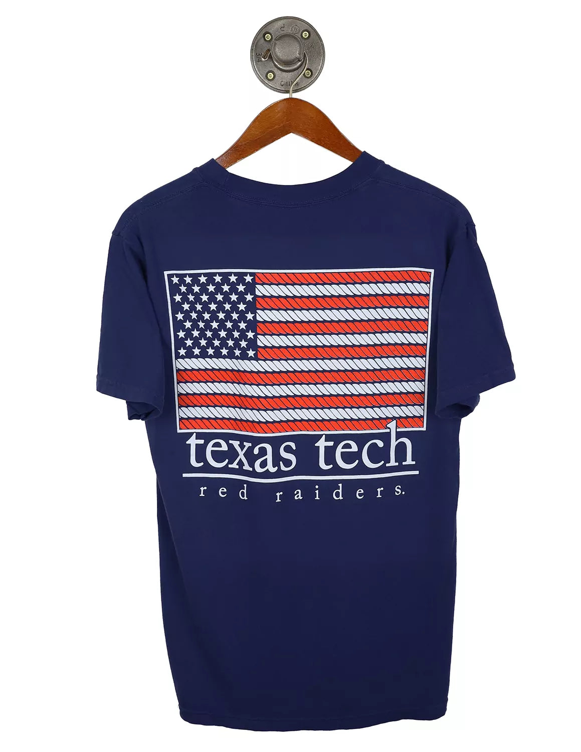TTU American Flag Short Sleeve