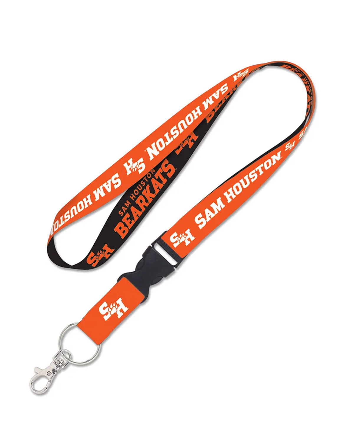 SHSU Bearkats Detachable Buckle Lanyard