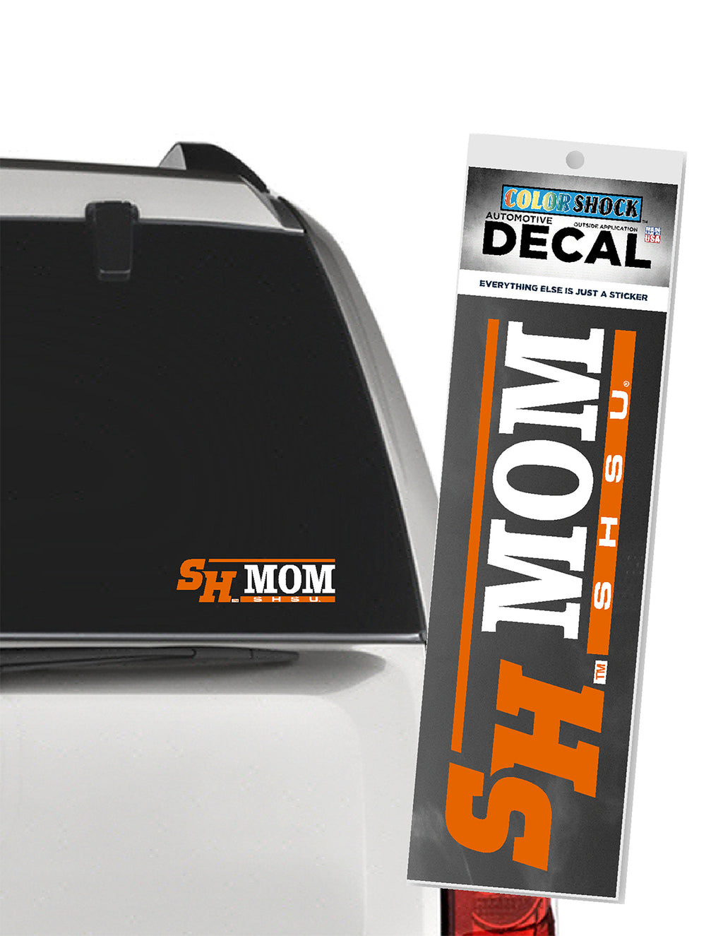 SHSU Mom Car Decal | Barefoot Campus Outfitter