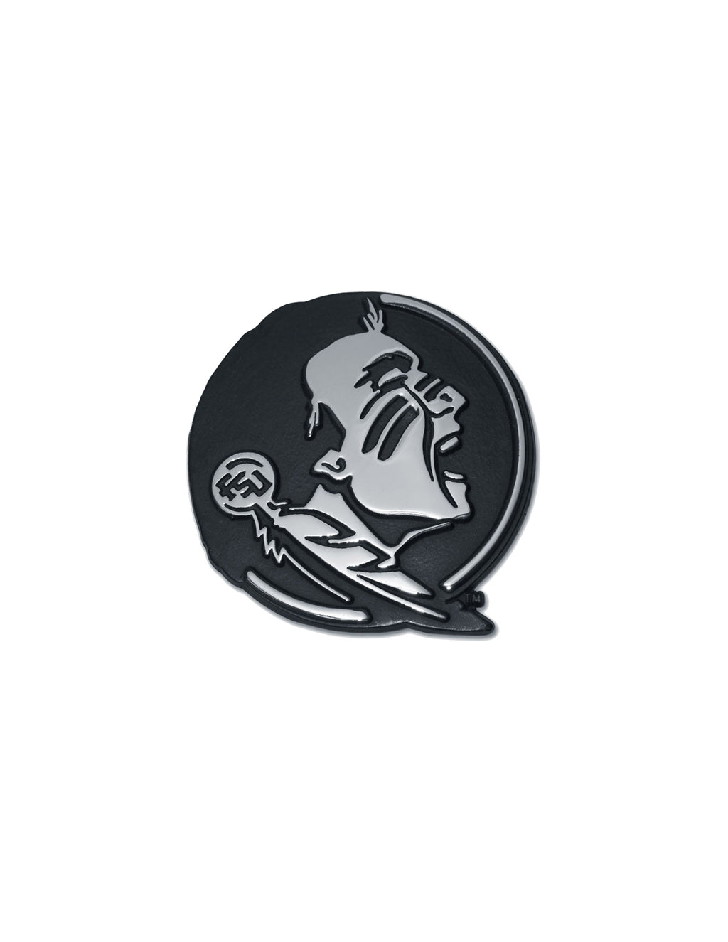 FSU Seminole Chrome Car Emblem | Barefoot Campus Outfitter