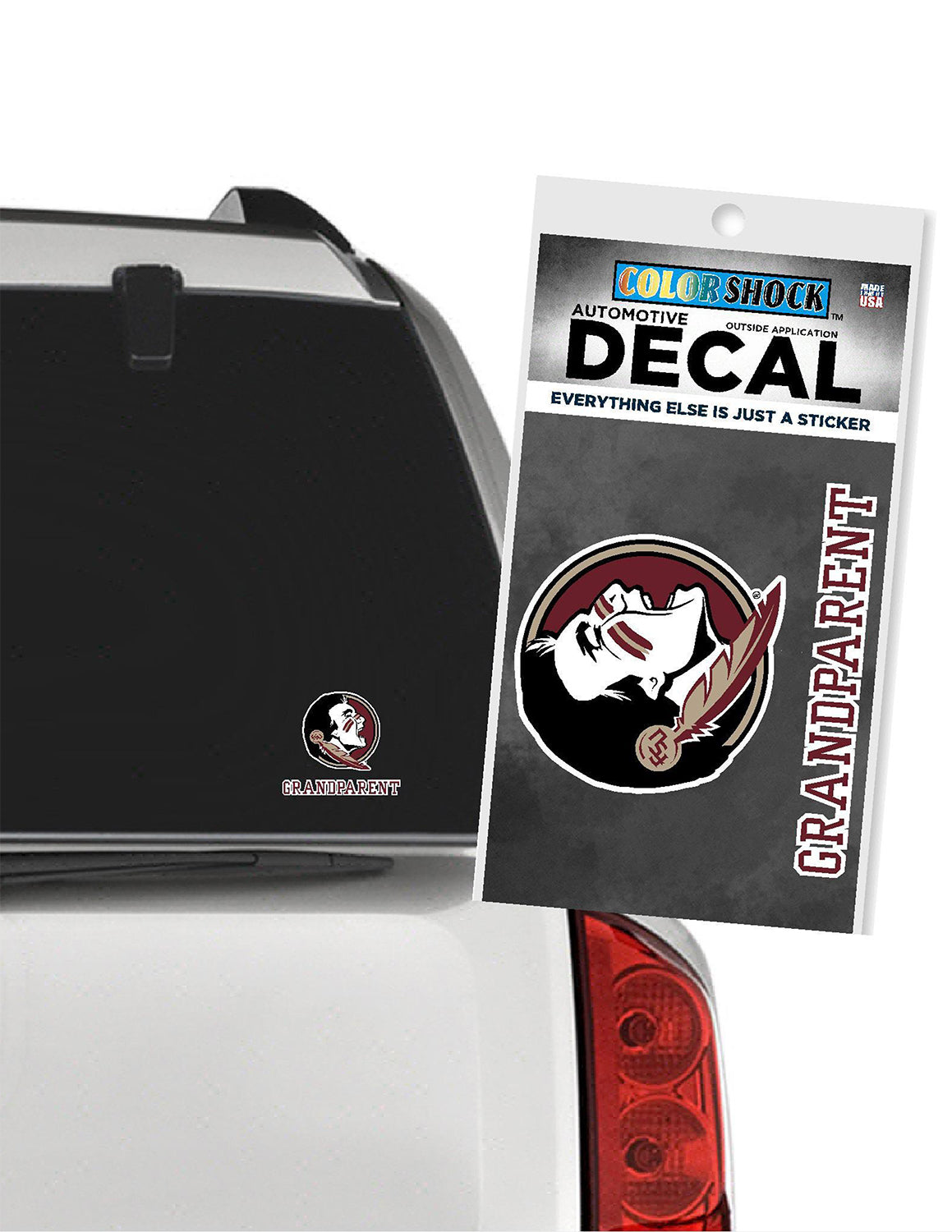 FSU Grandparent Car Decal