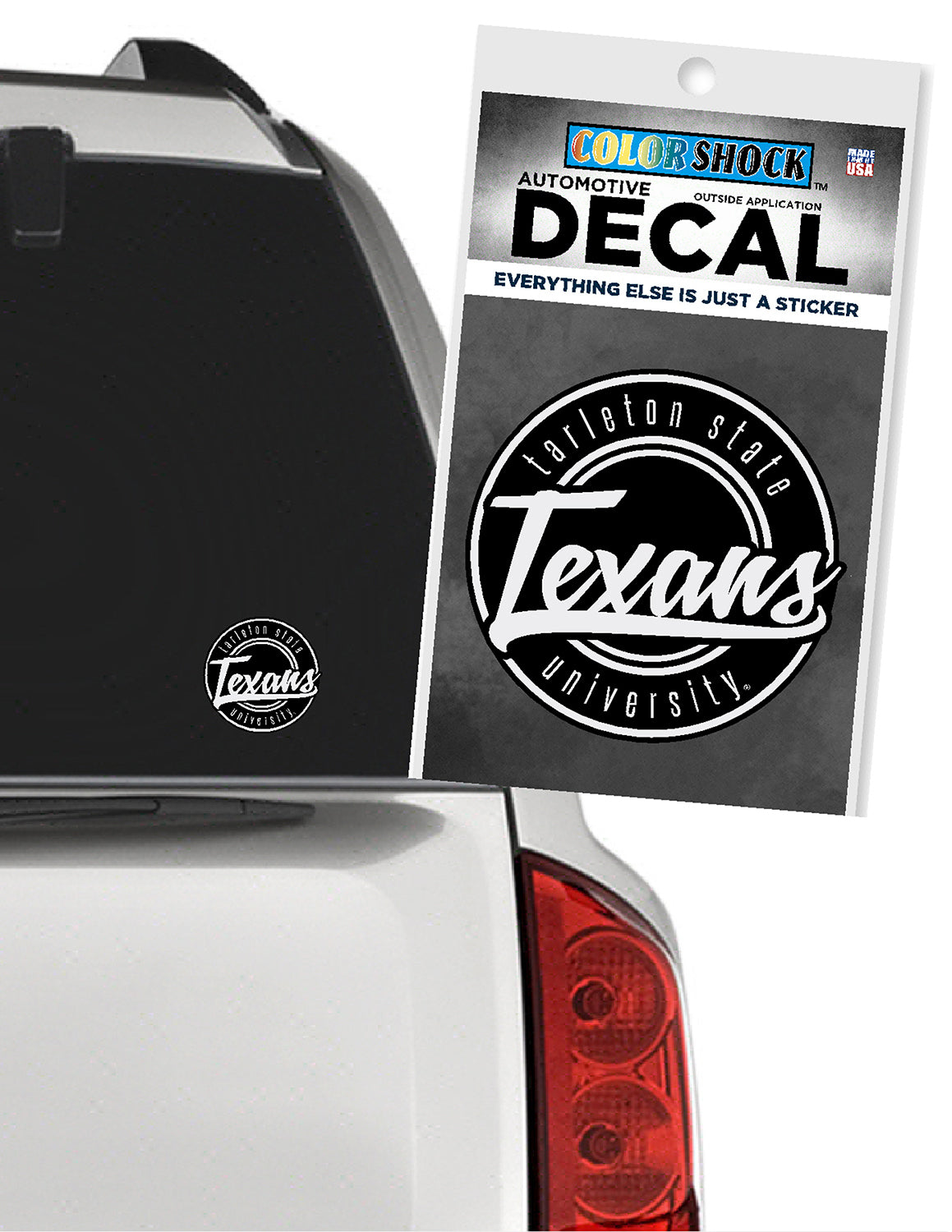 TSU Texans It's a Sign Car Decal