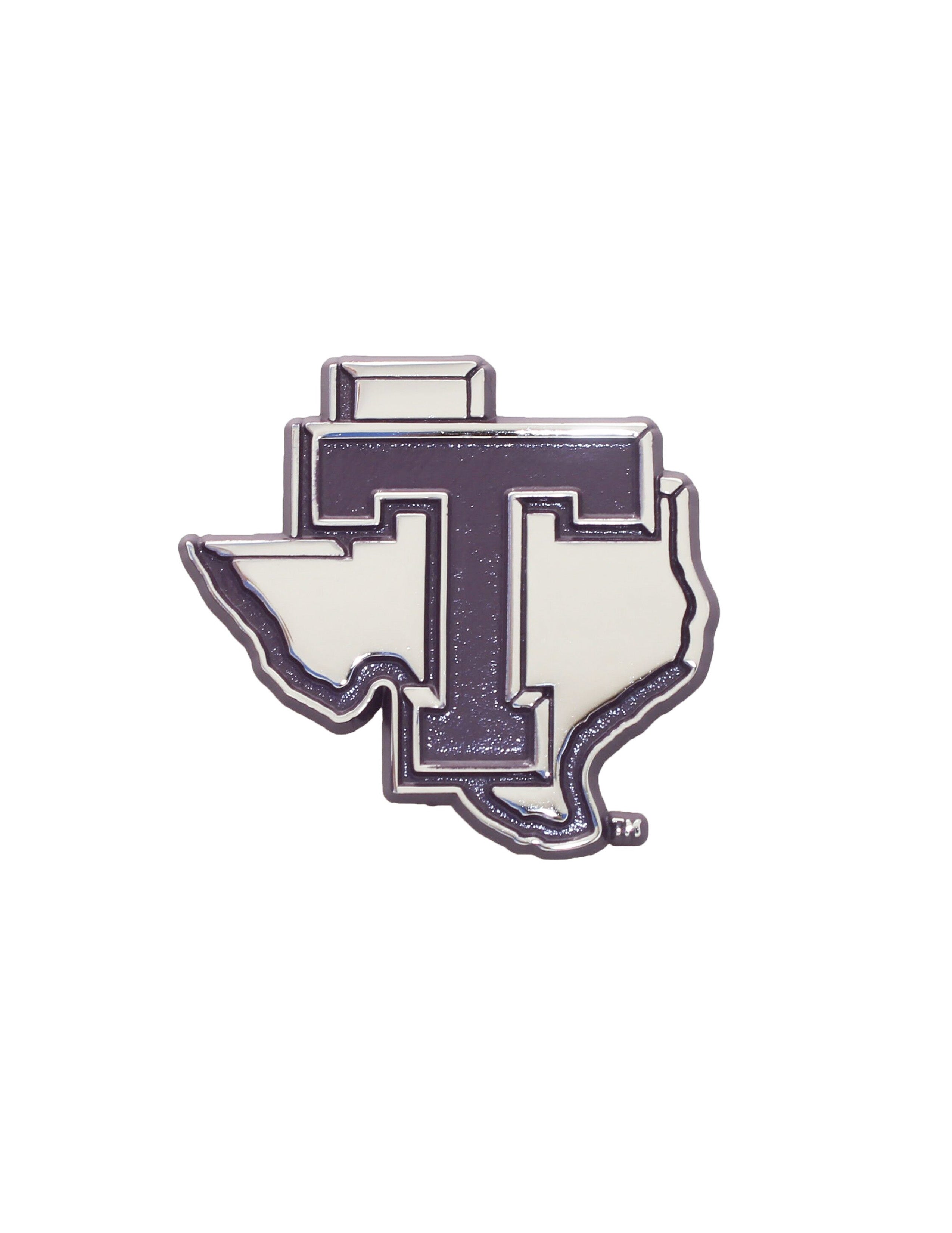 TSU Purple Texas Car Emblem