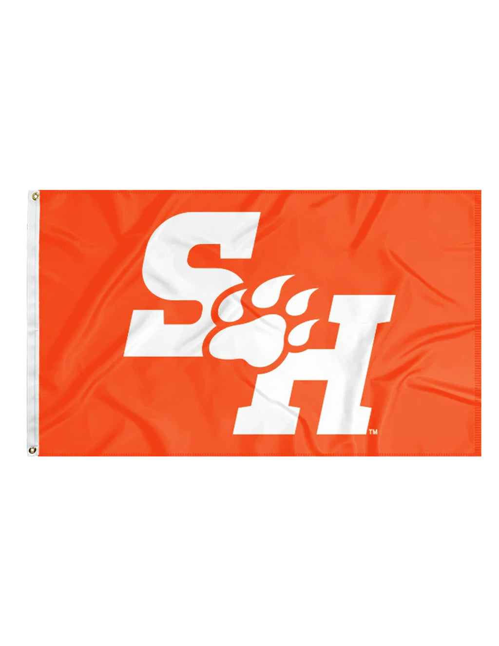 Interlocking Sh SHSU Interlock SH Paw Flag | Barefoot Campus Outfitter