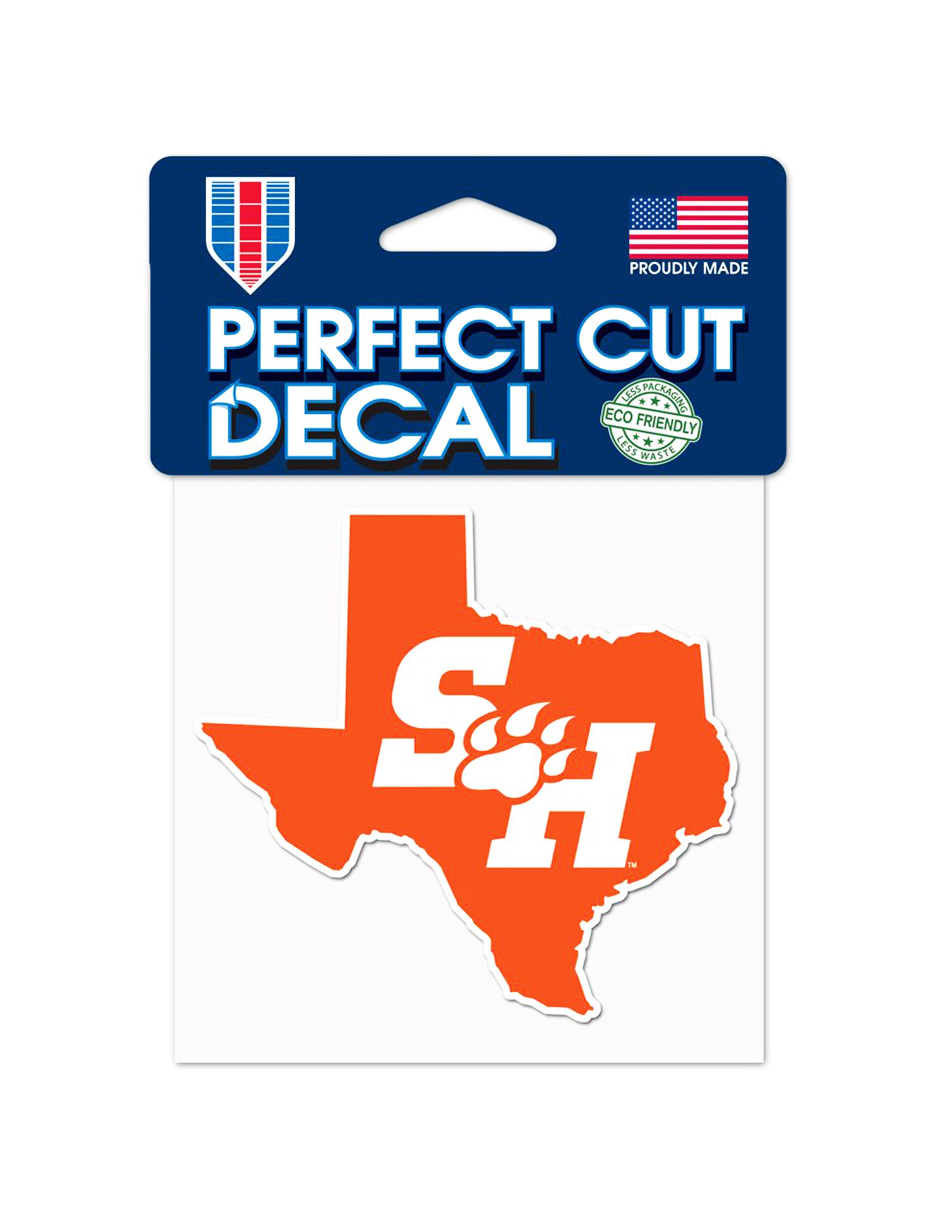 SHSU State Shape Decal