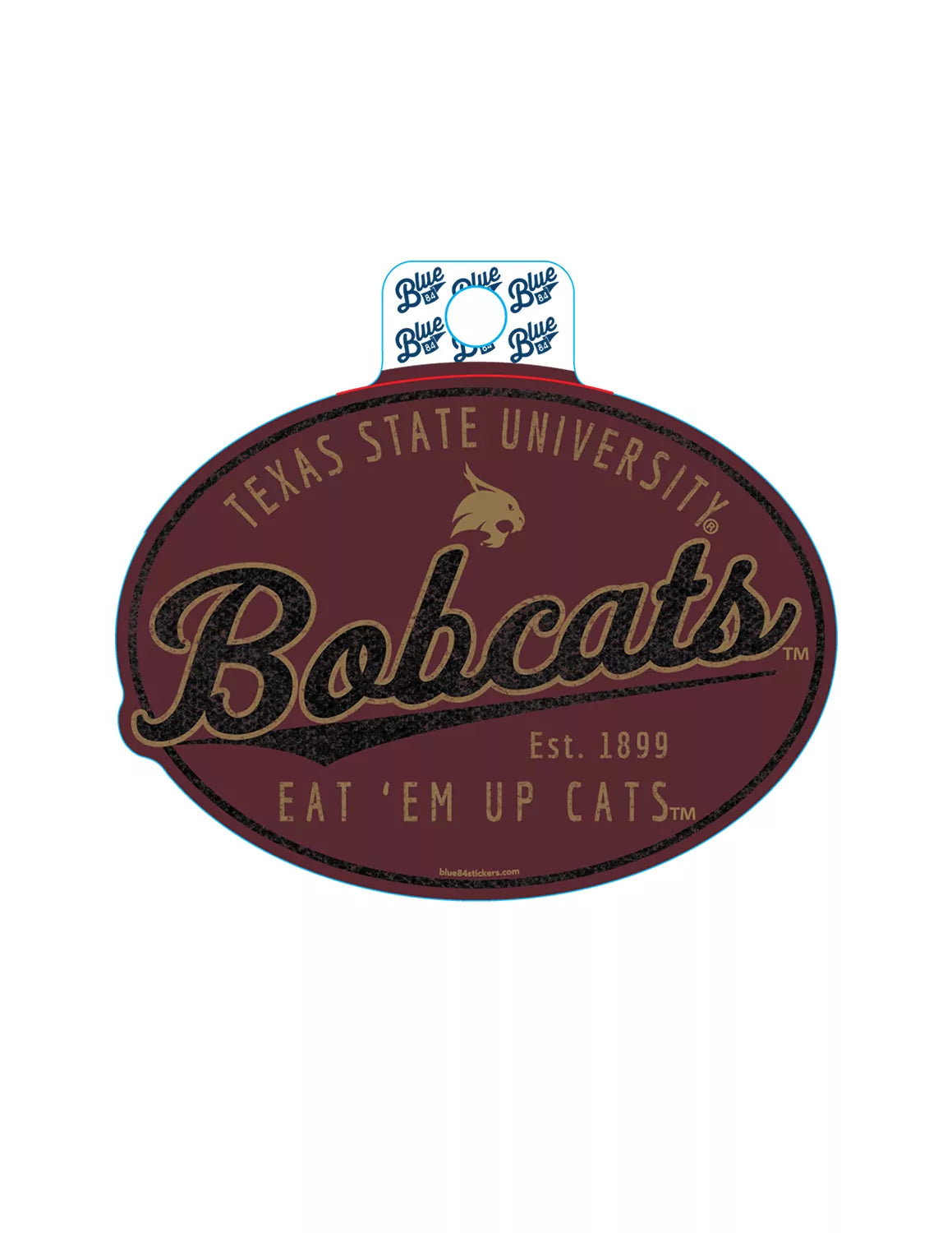 TXST Medium Rare Sticker