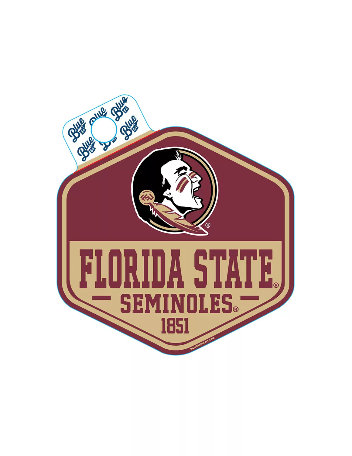 FSU High Spirits Sticker